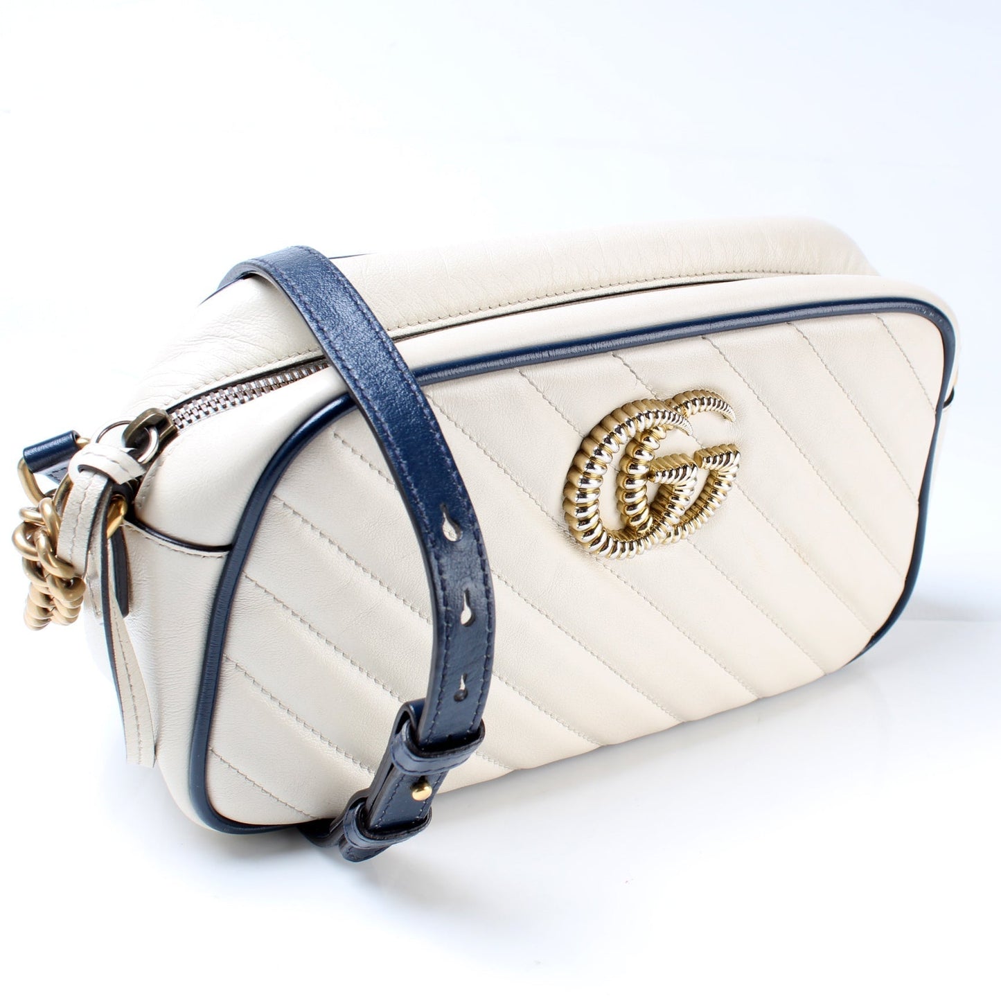 Gucci Marmont Torchon Camera Bag Leather Small Travel Bag