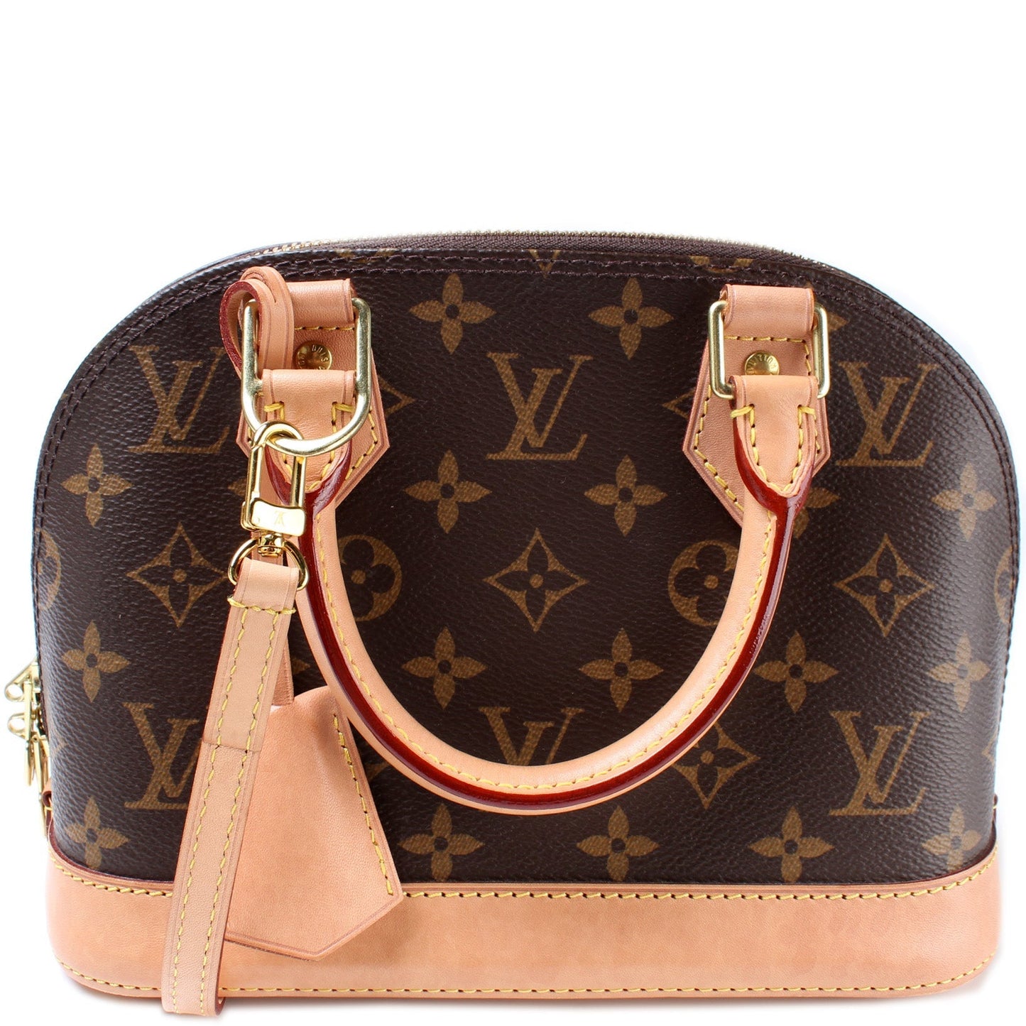 Louis Vuitton Alma BB Monogram Handbag Monogram 12