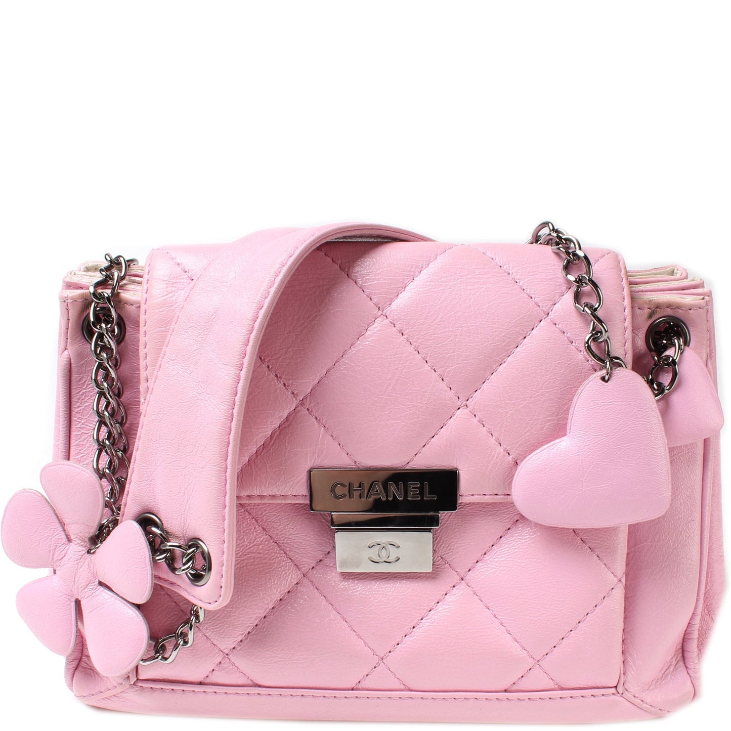 Chanel Lucky Charms Accordion Flap 8M Small Key Chain