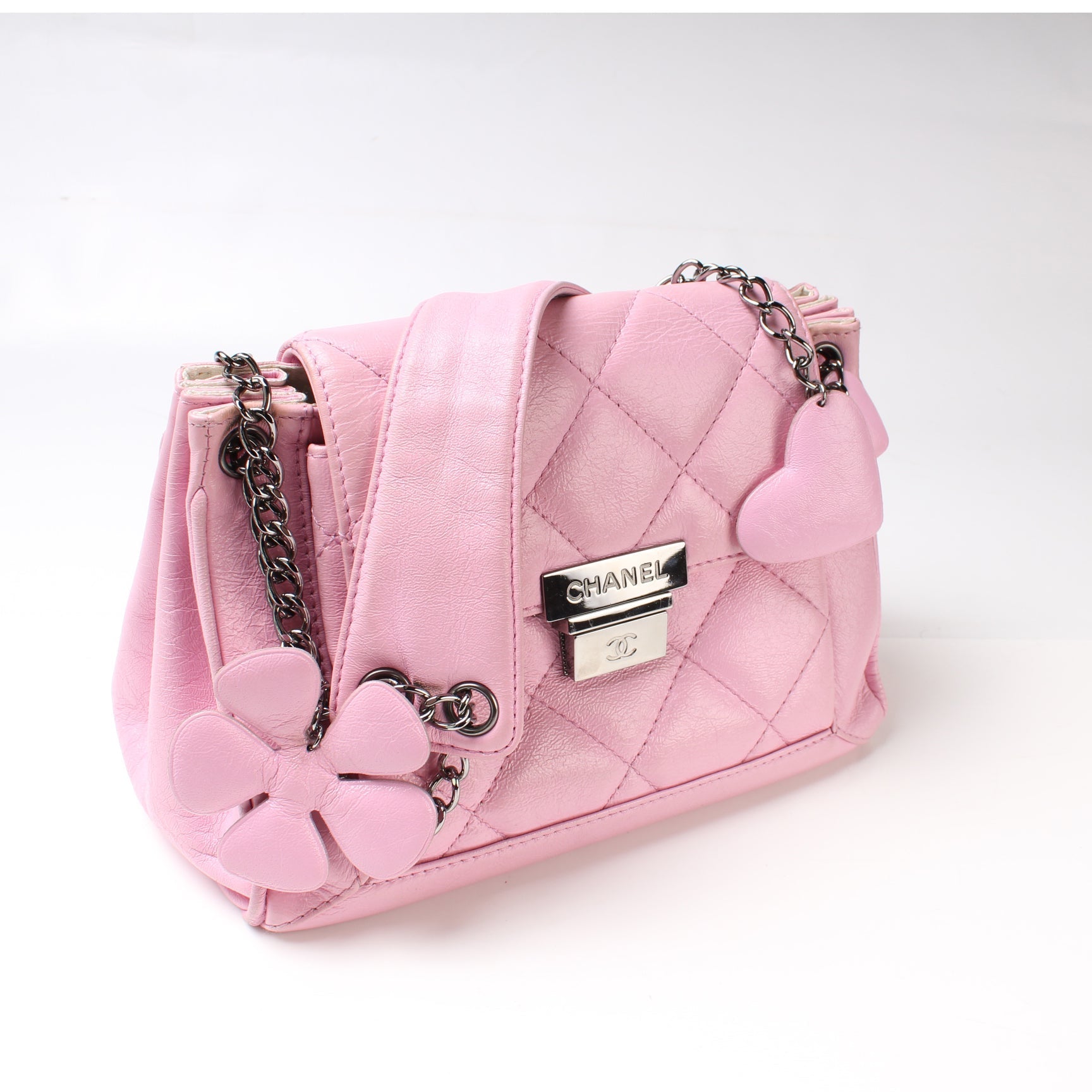Chanel Lucky Charms Accordion Flap 8M Small Key Chain
