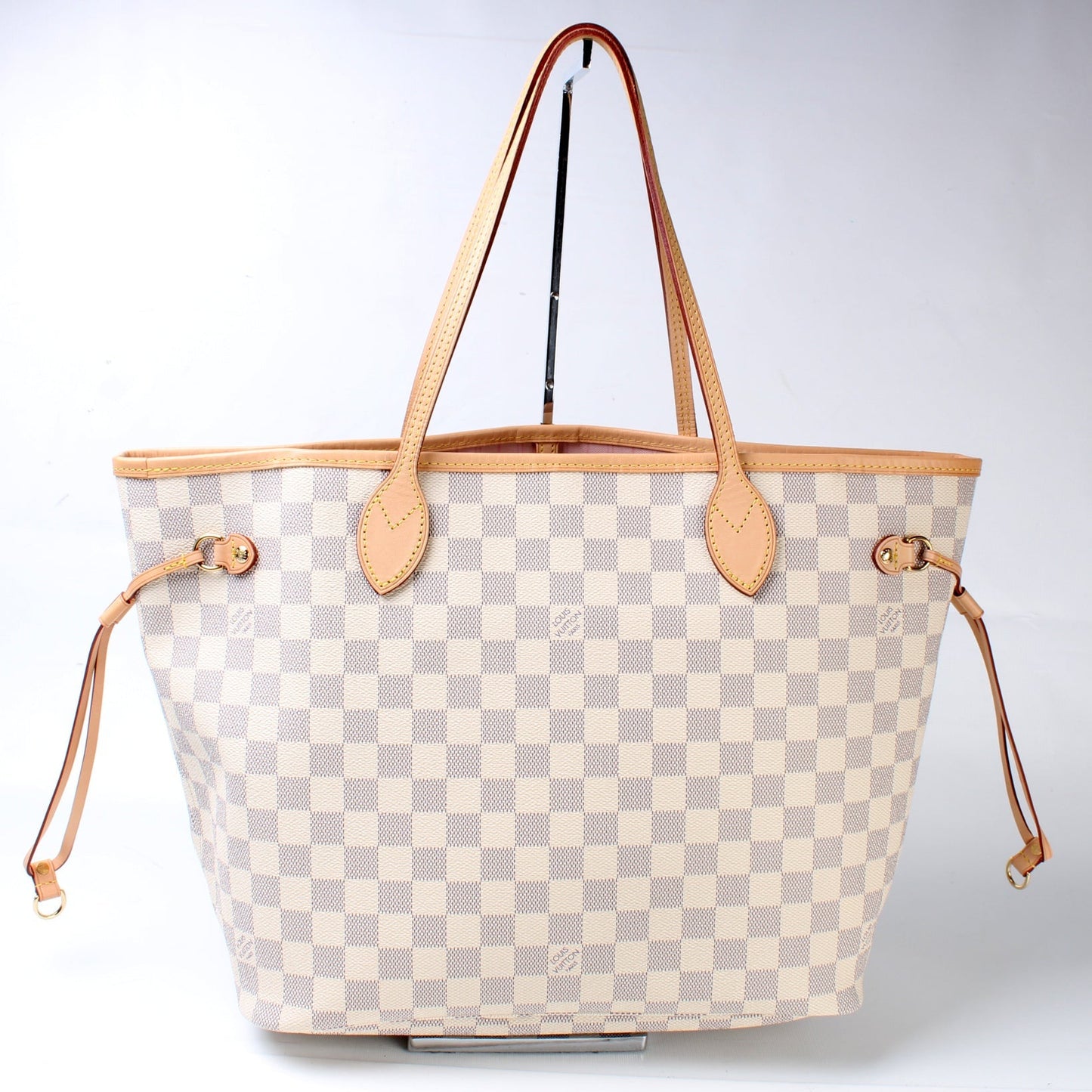 Louis Vuitton Neverfull MM Azur Damier Wallet Case Azur 2