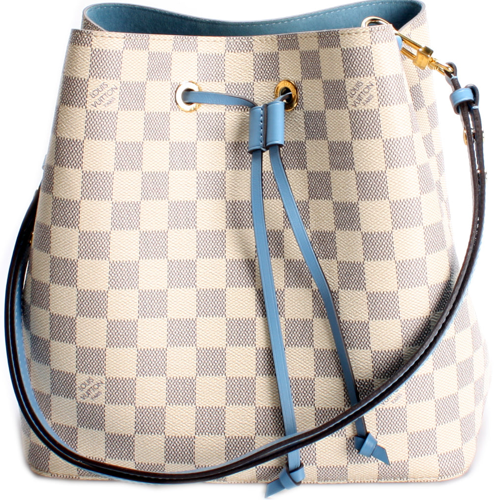 Louis Vuitton Neonoe Azur Damier Handbag