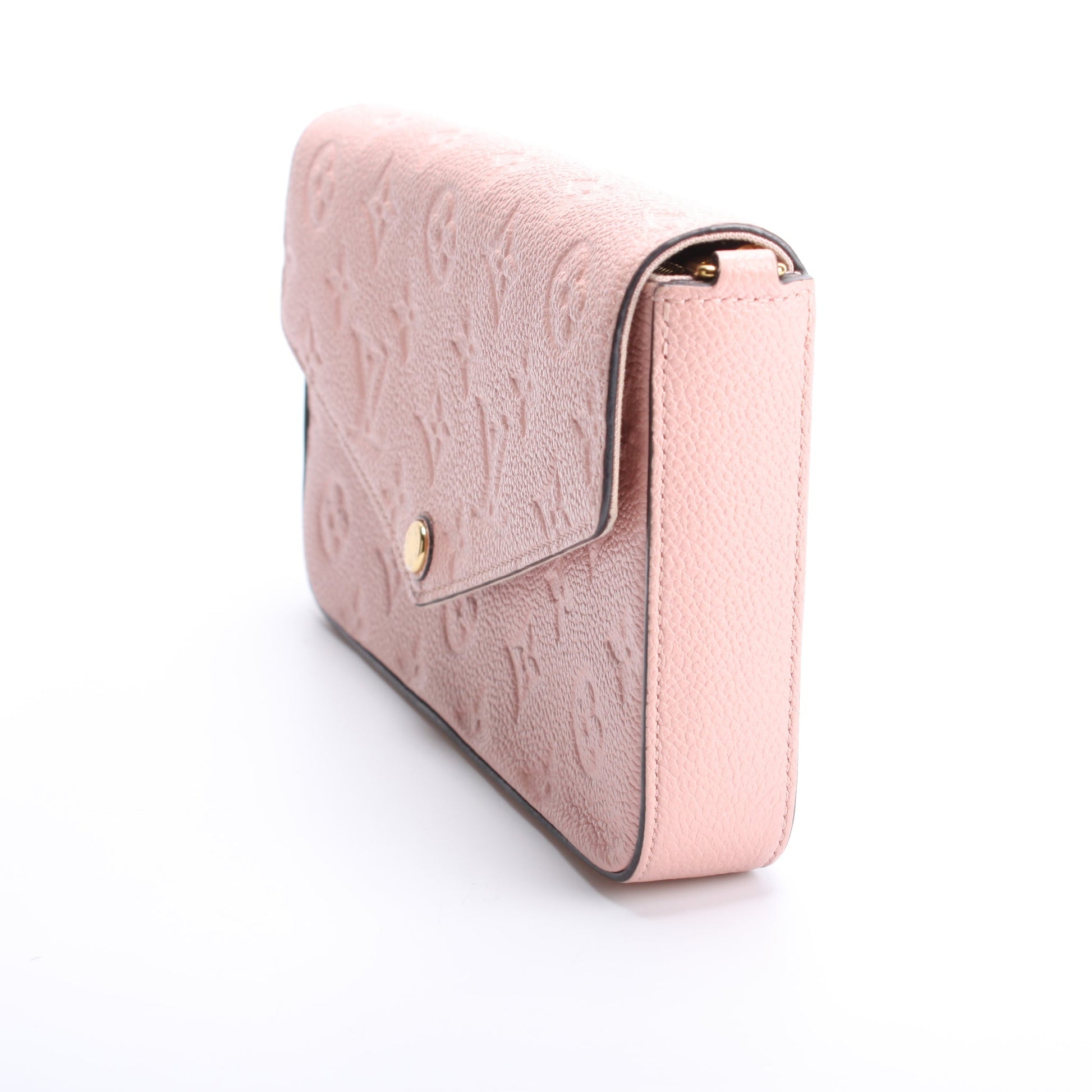 Louis Vuitton Pochette Felicie Empreinte Epi Clutch Bag