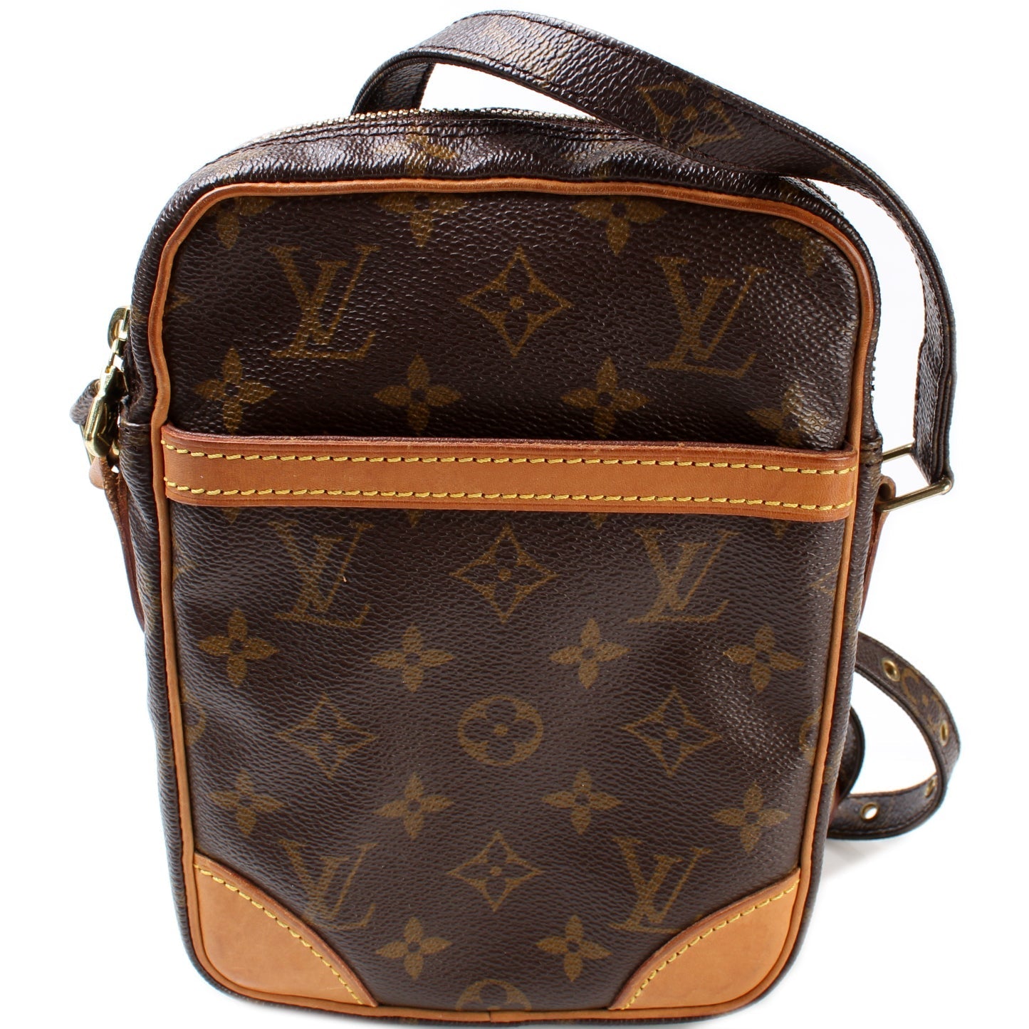 Louis Vuitton Danube Monogram Handbag Monogram 14
