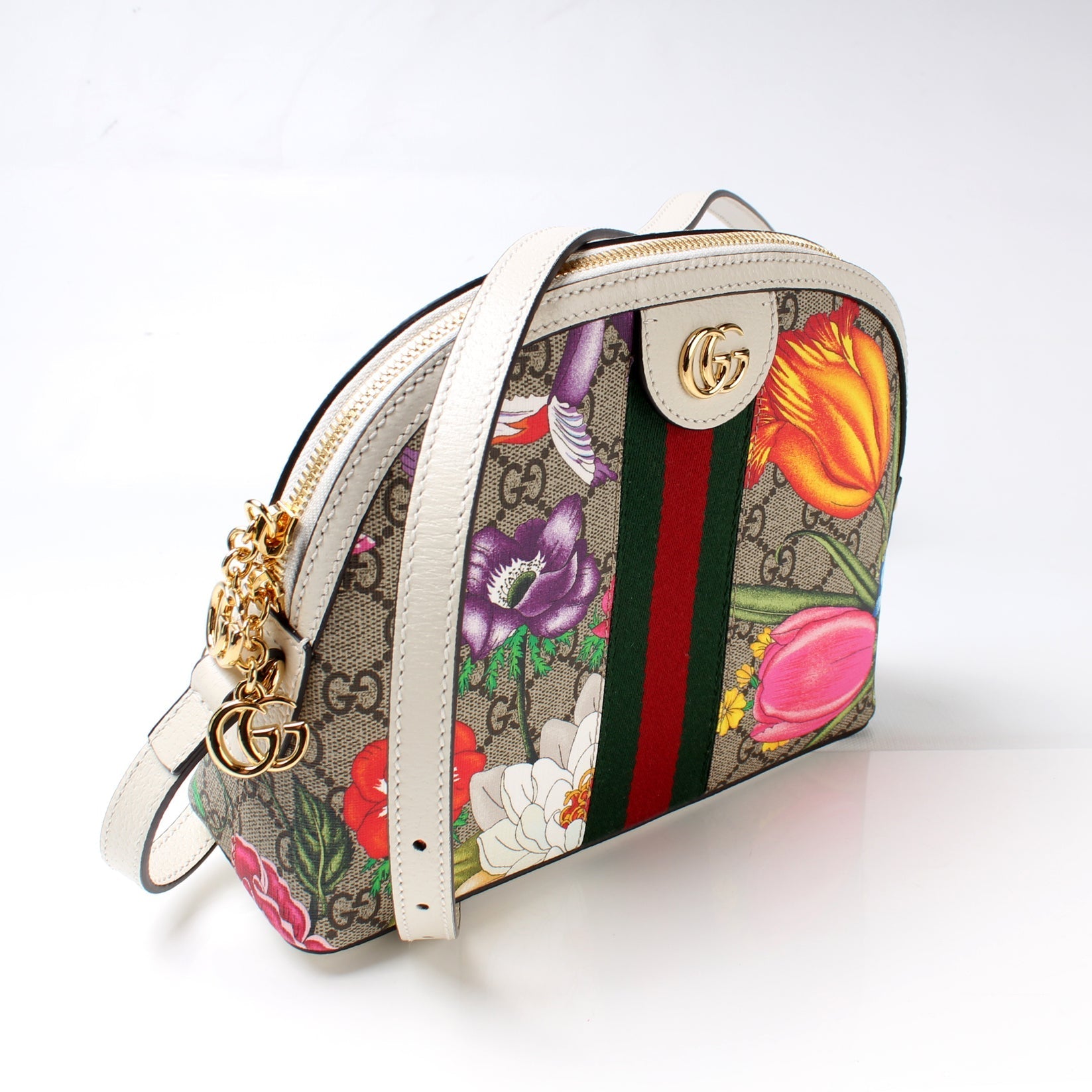 Gucci Ophidia GG Flora Small Crossbody Bag Crossbody 1