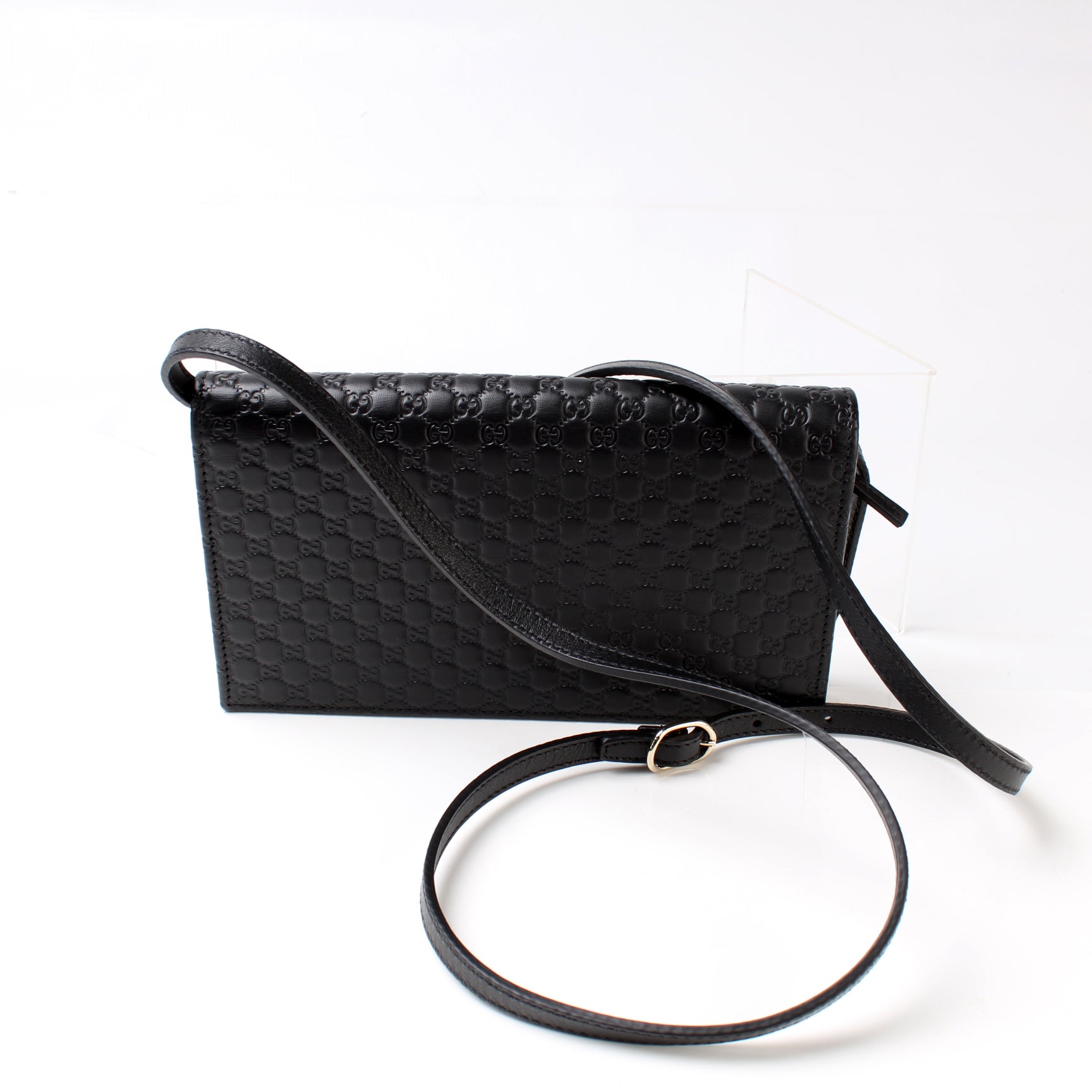 Gucci Micro GG On Chain Wallet Case