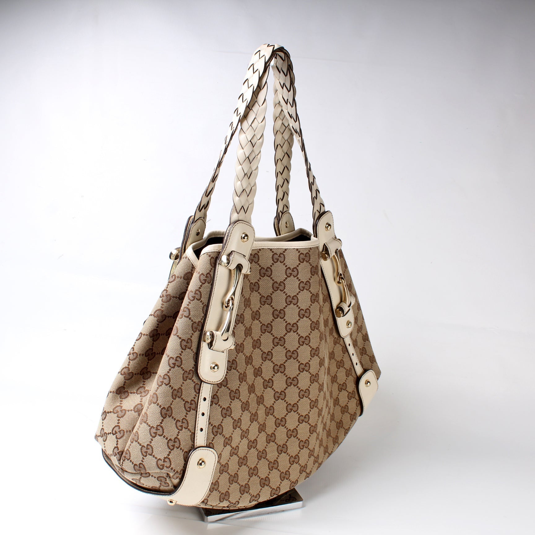 Gucci GG Horsebit Shoulder Bag
