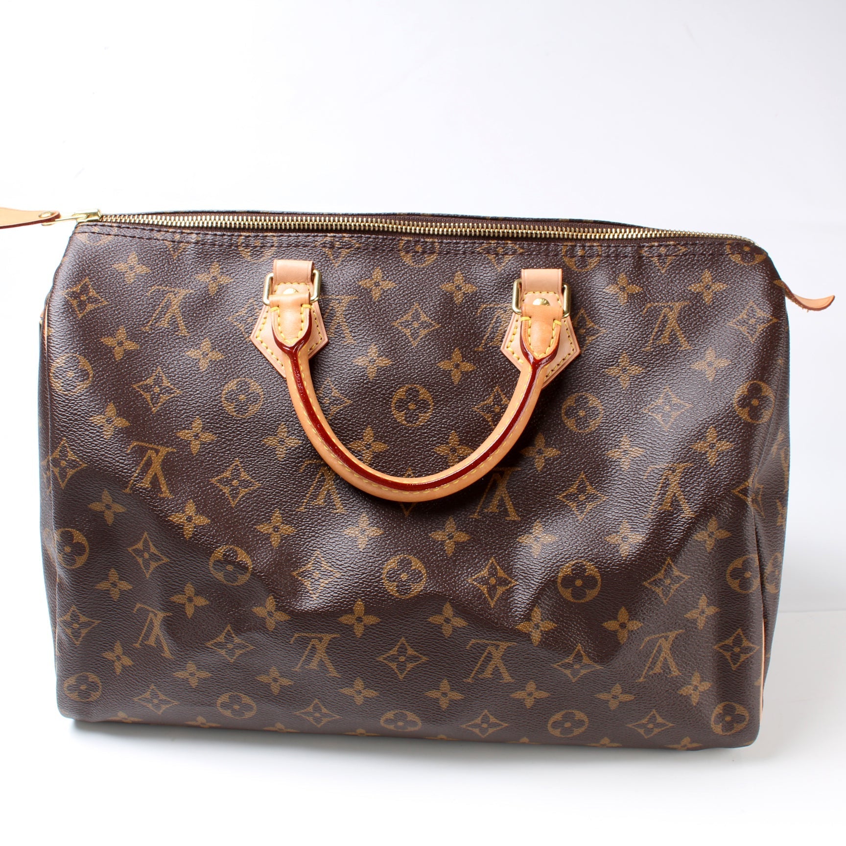 Louis Vuitton Speedy 35 Monogram Handbag Monogram 12