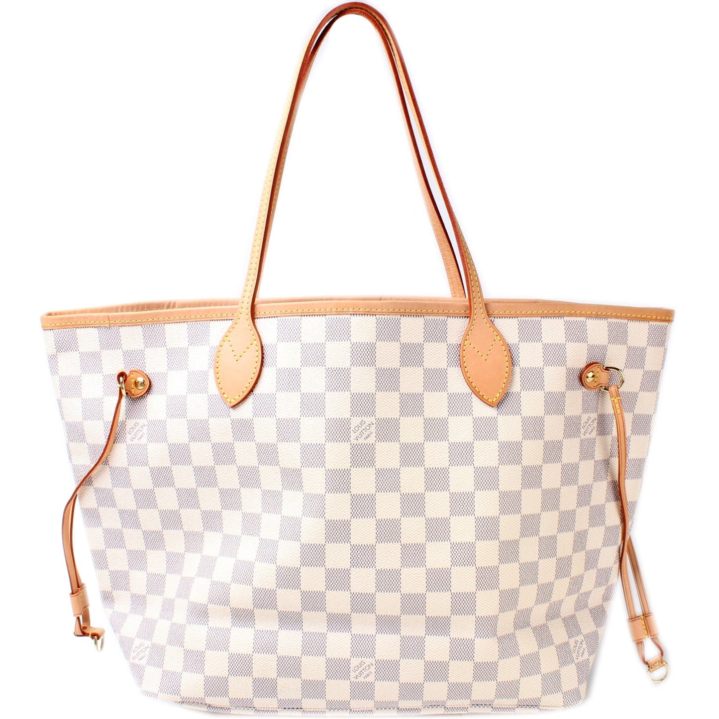 Louis Vuitton Neverfull MM Azur Damier Tote Bag Azur 79