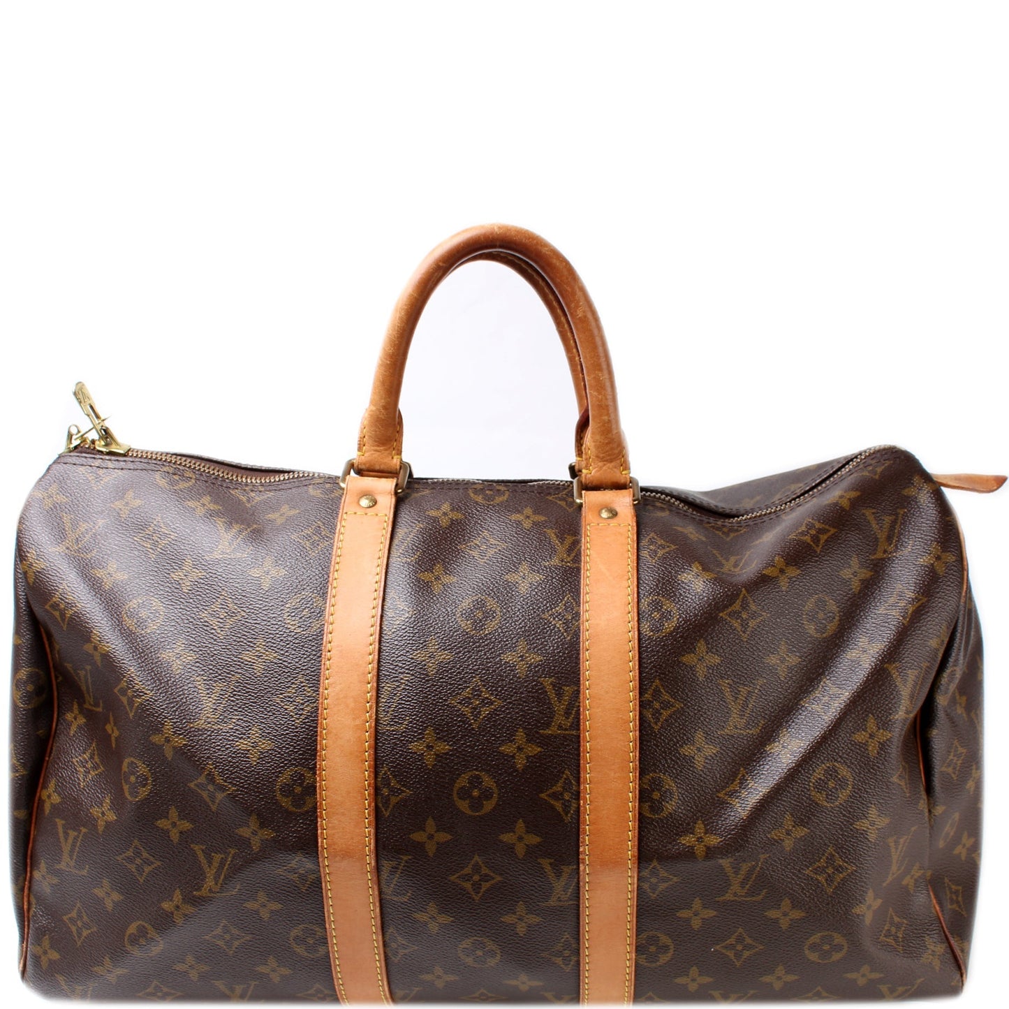 Louis Vuitton Keepall 45 Monogram Travel Bag Strap 1