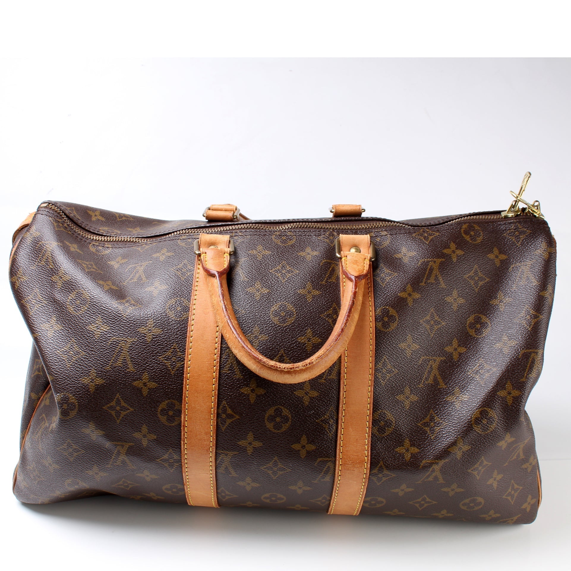 Louis Vuitton Keepall 45 Monogram Travel Bag Strap 1