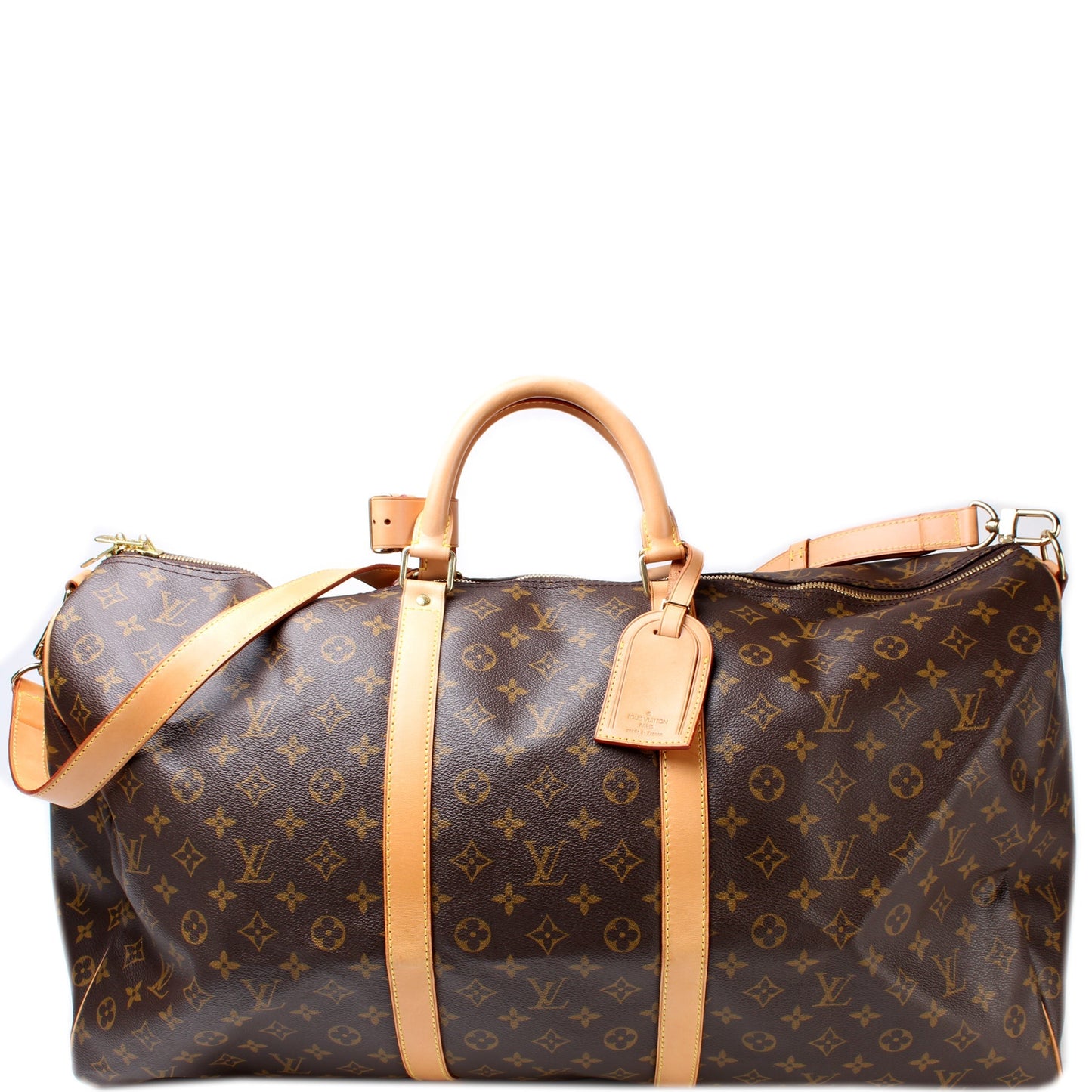 Louis Vuitton Keepall 60 Bandouliere Monogram Travel Bag Monogram 24
