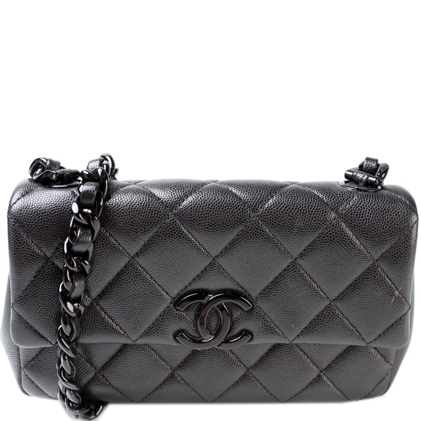 Chanel My Everything Flap Caviar 30M Small Handbag