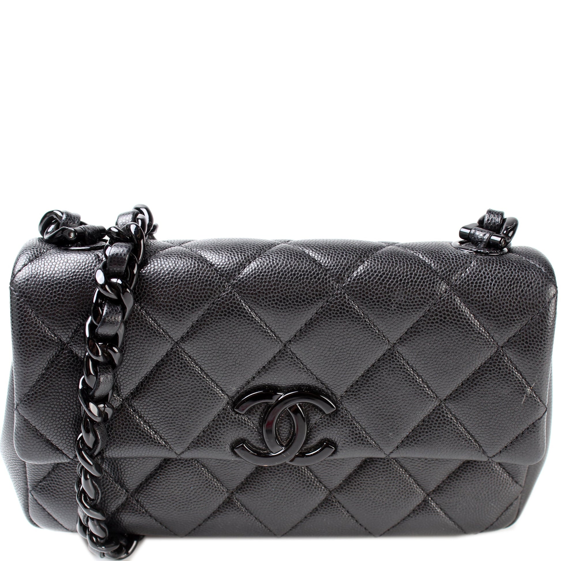 Chanel My Everything Flap Caviar 30M Small Handbag