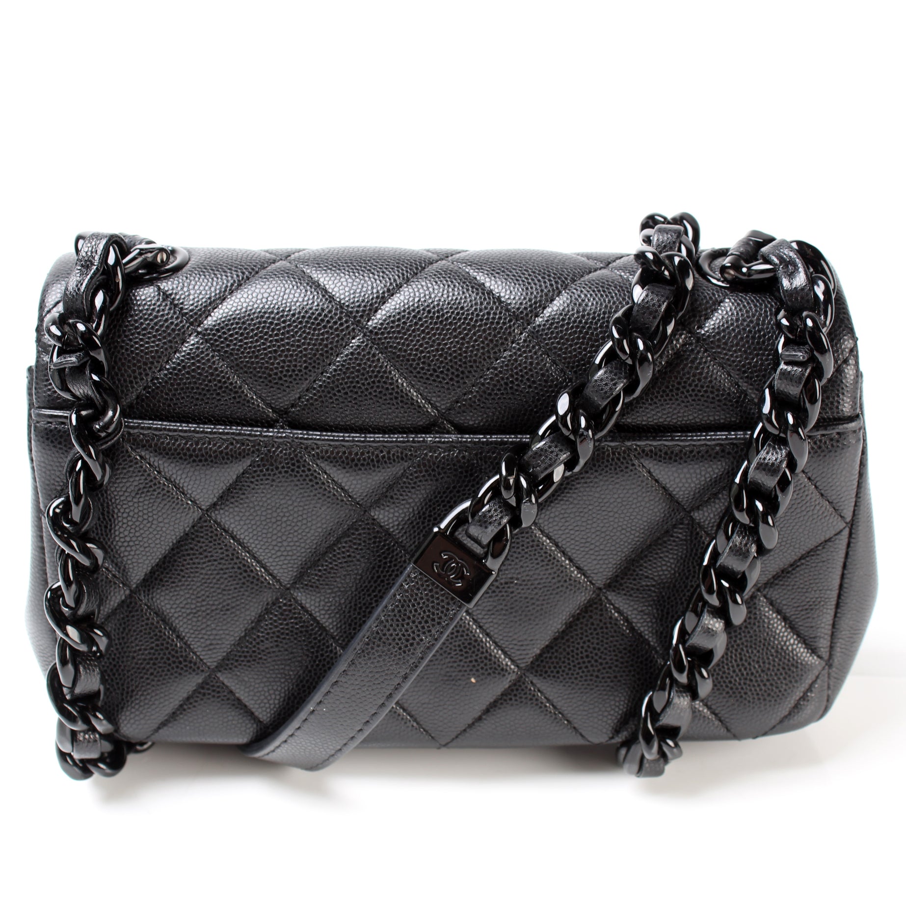 Chanel My Everything Flap Caviar 30M Small Handbag