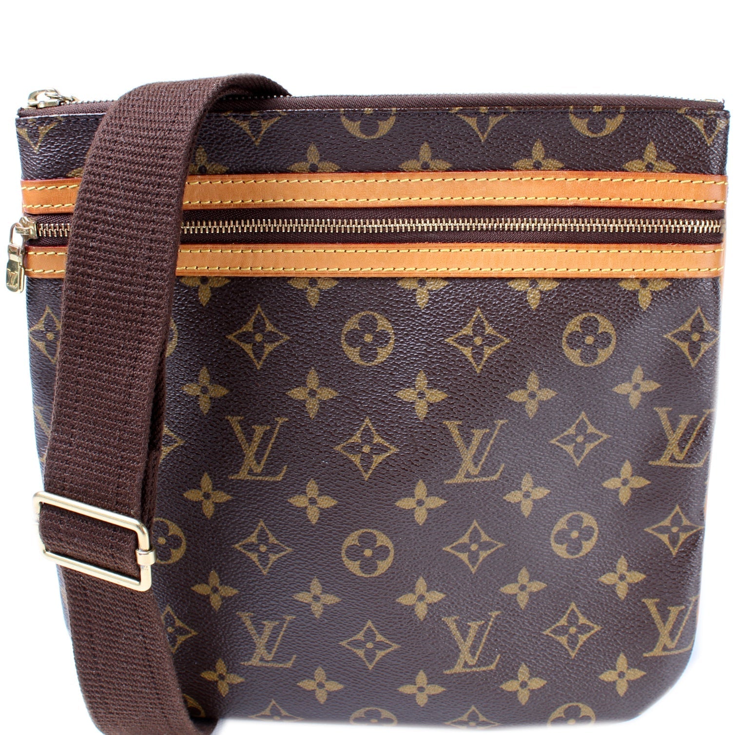 Louis Vuitton Pochette Bosphore Monogram Clutch Bag Monogram 5