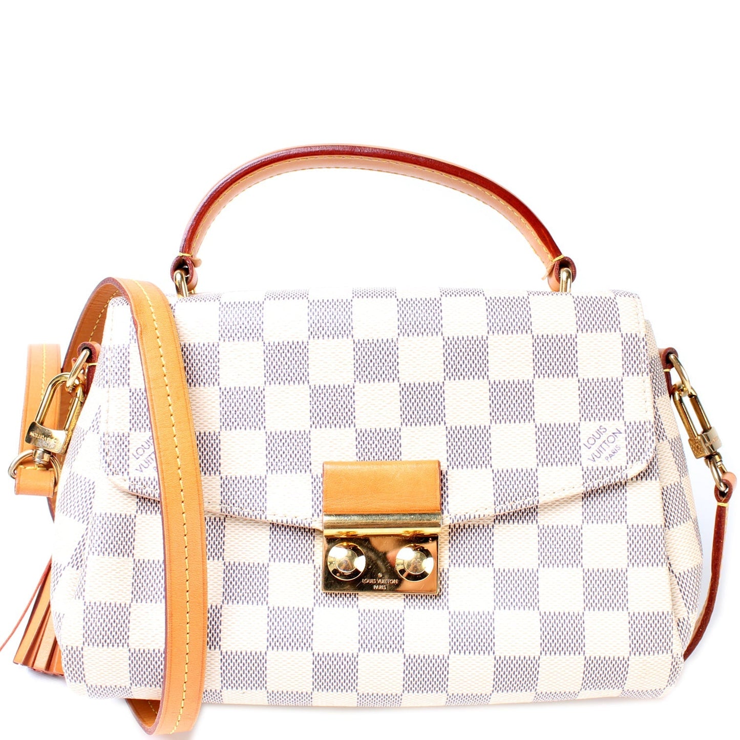 Louis Vuitton Croisette Azur Damier Handbag Azur 6