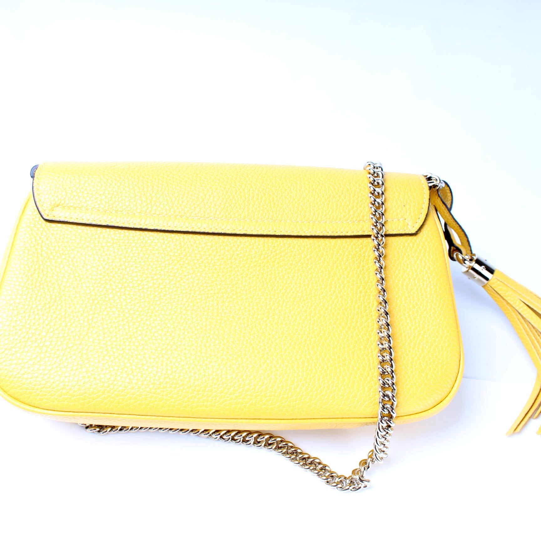 Gucci Soho Tassel Chain Flap Travel Bag Flap 4