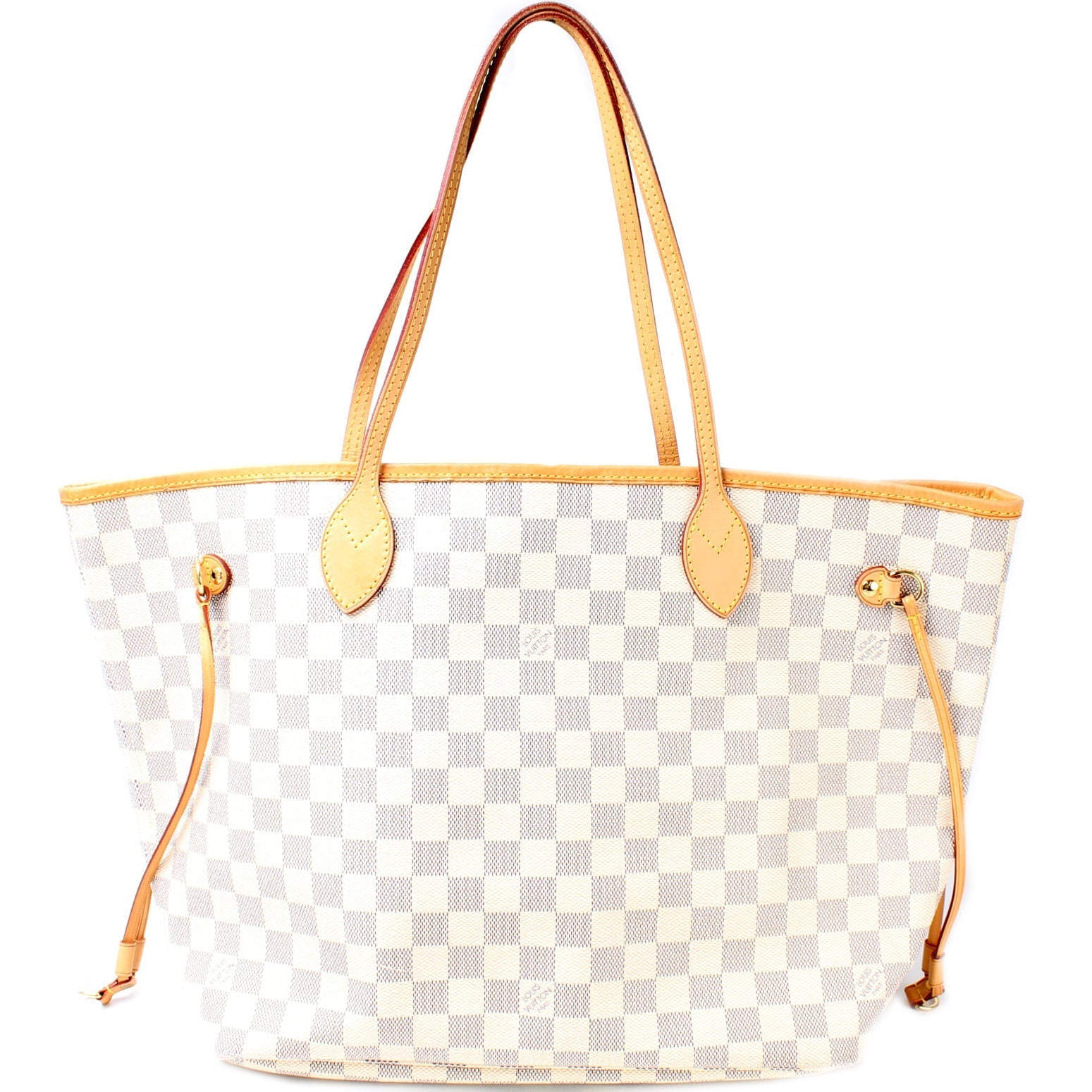 Louis Vuitton Nverfull MM Azur Damier Handbag