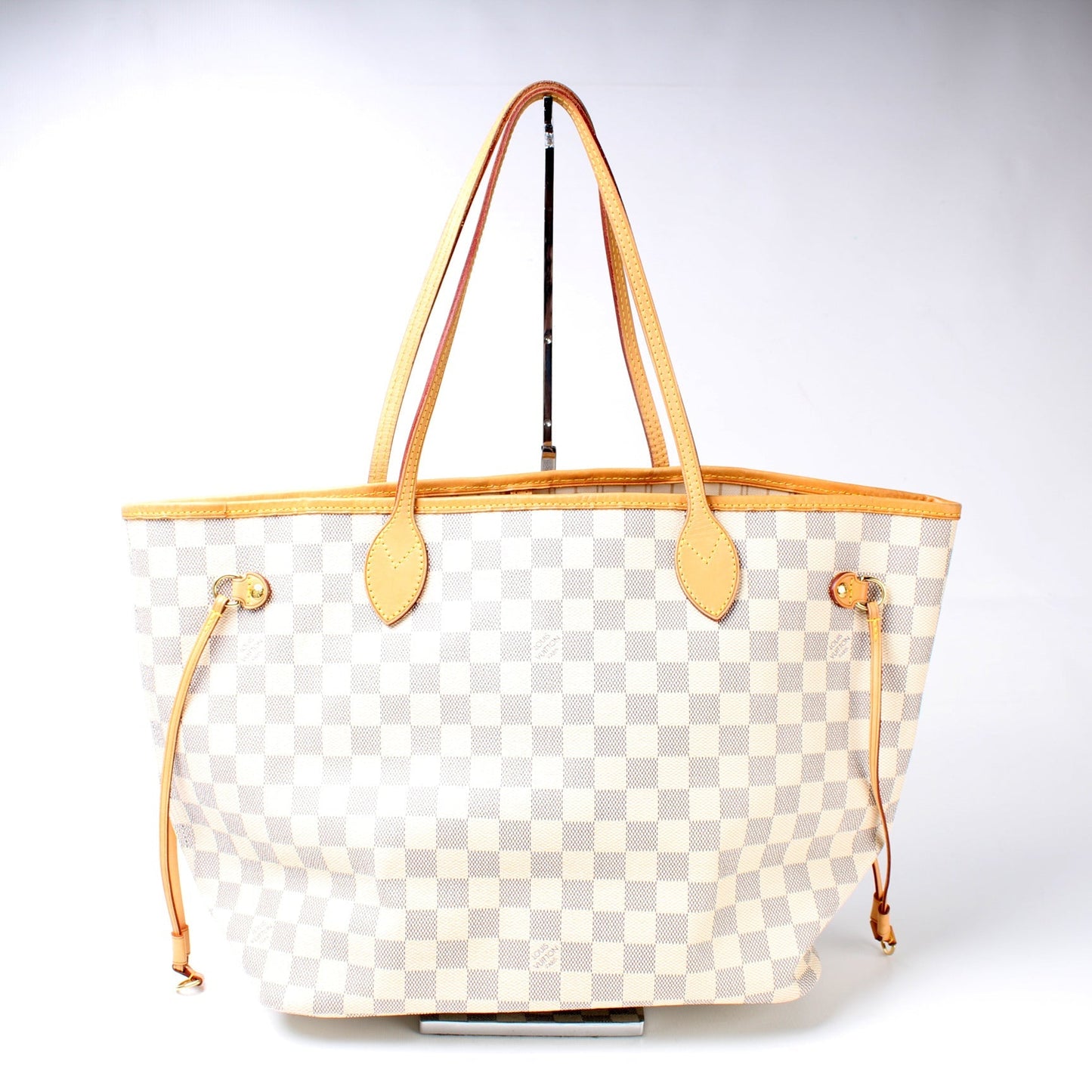 Louis Vuitton Nverfull MM Azur Damier Handbag