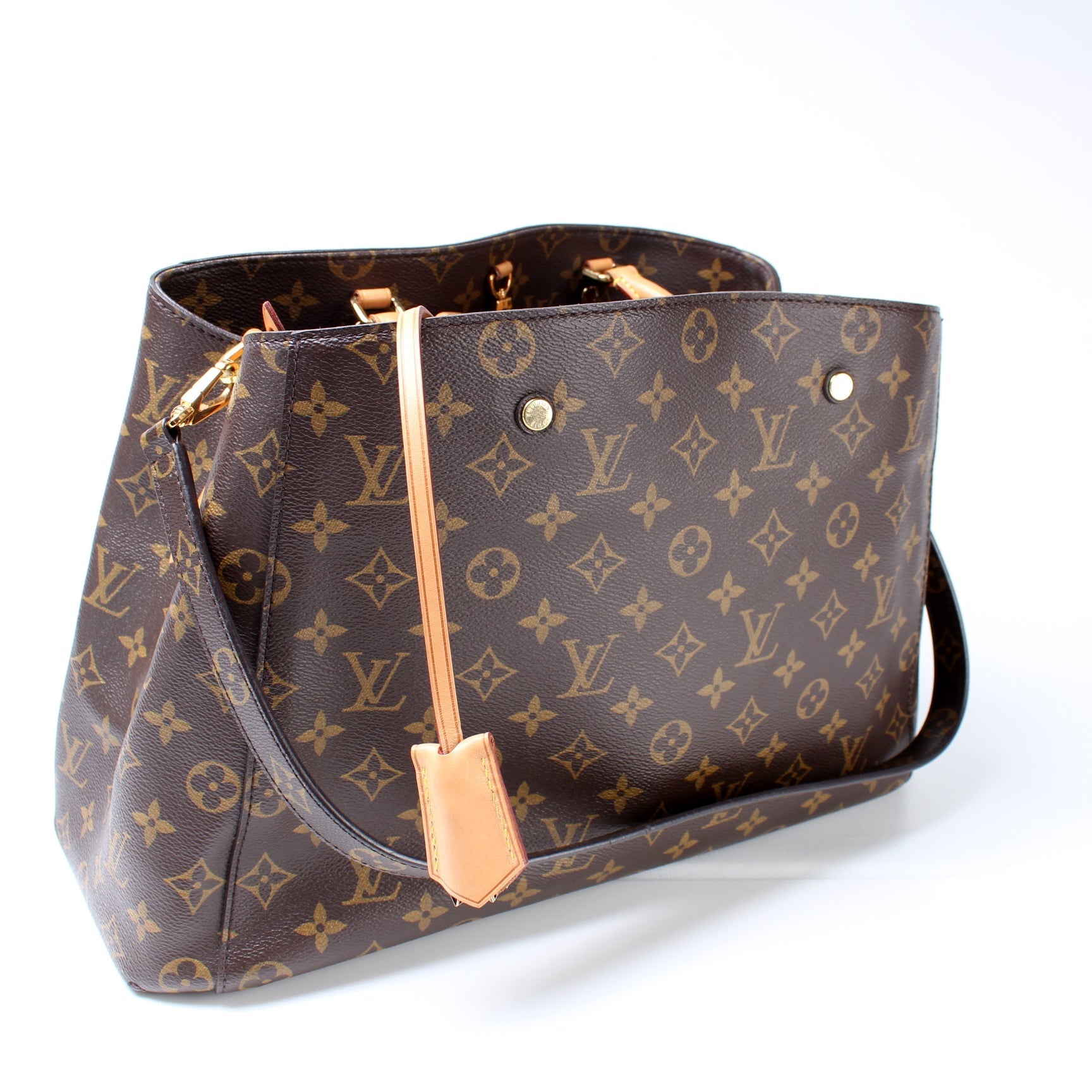 Louis Vuitton Montaigne GM Monogram Handbag Monogram 14