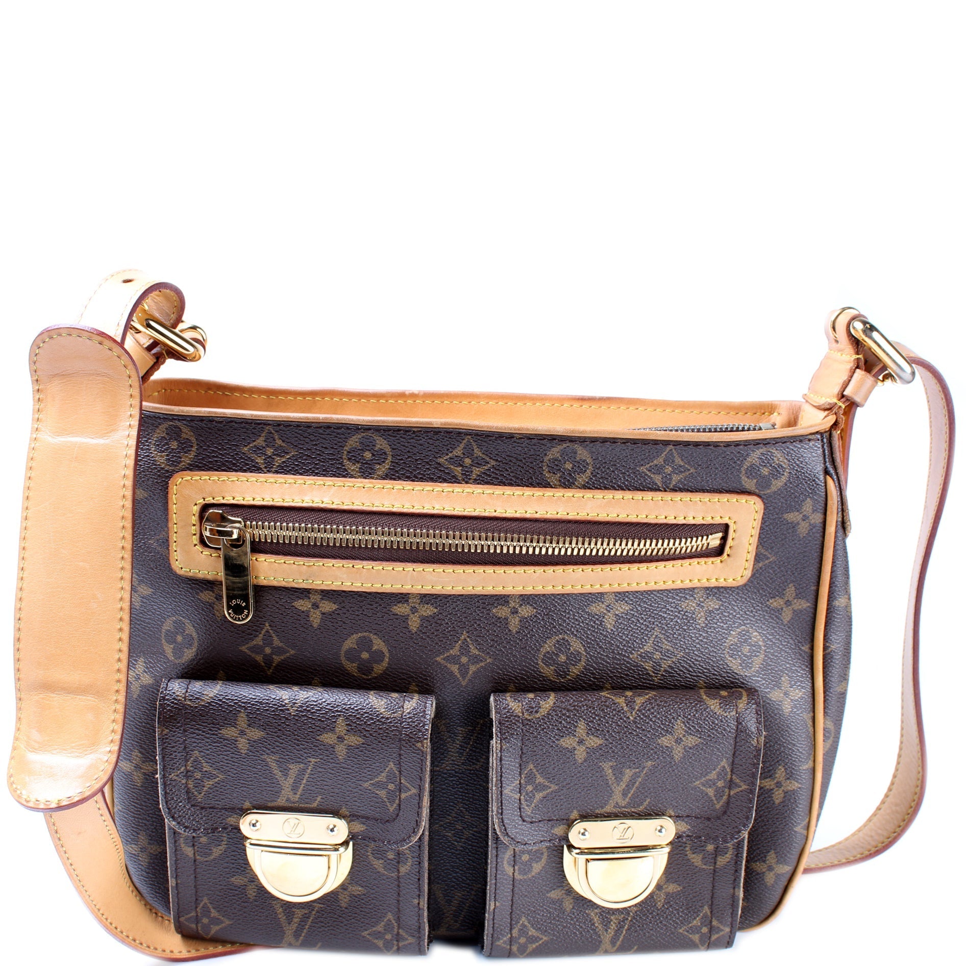 Louis Vuitton Hudson GM Monogram Handbag Gm Monogram