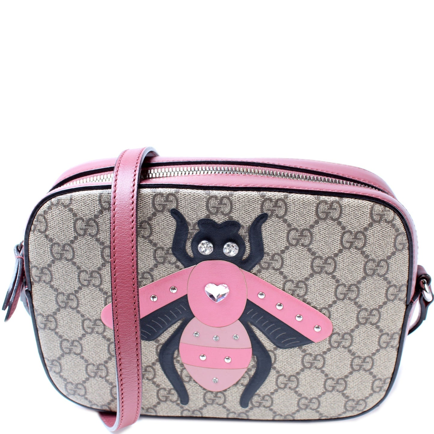 Gucci Bee Camera Crossbody Bag