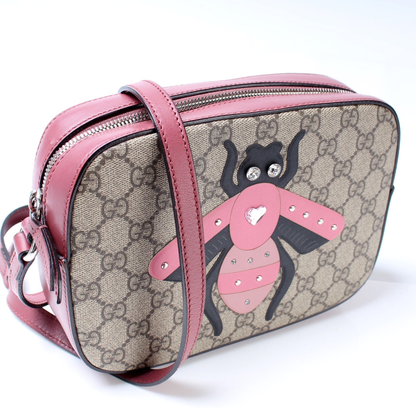 Gucci Bee Camera Crossbody Bag