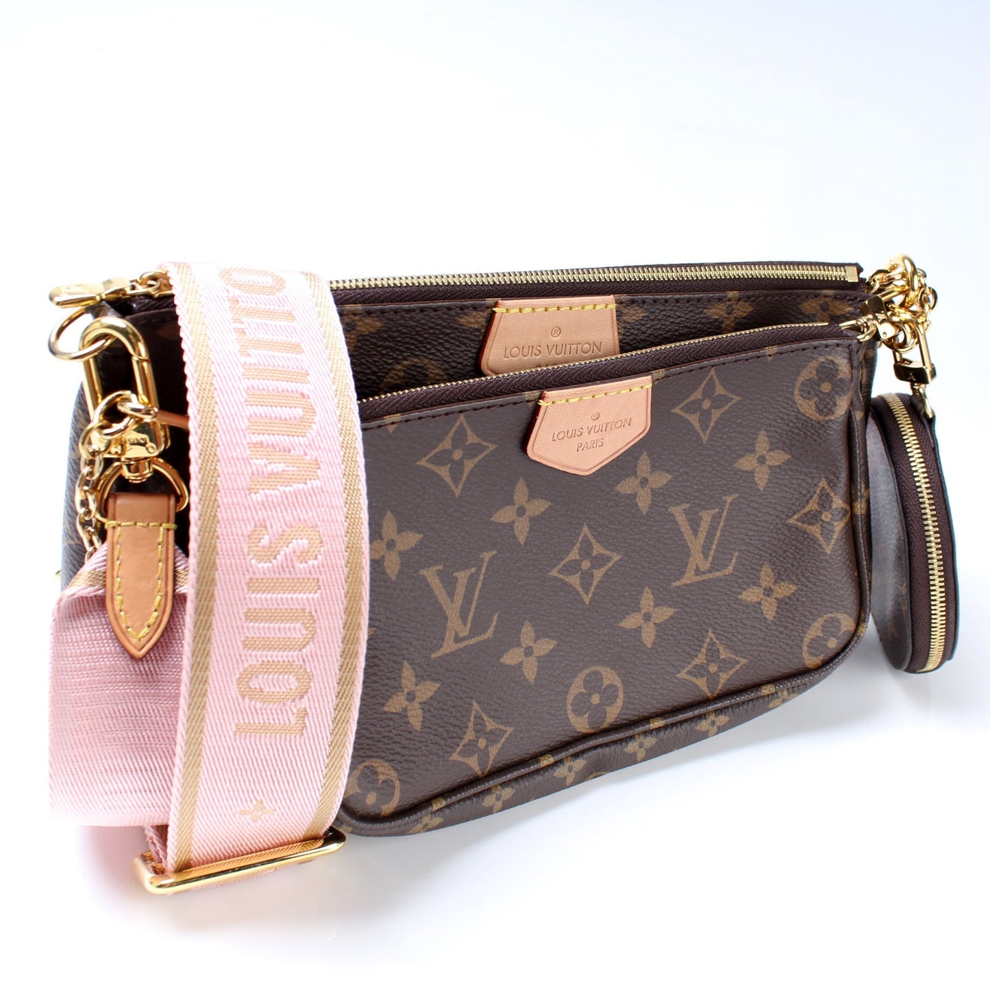 Louis Vuitton Muli Pochette Monogram Clutch Bag Monogram 2
