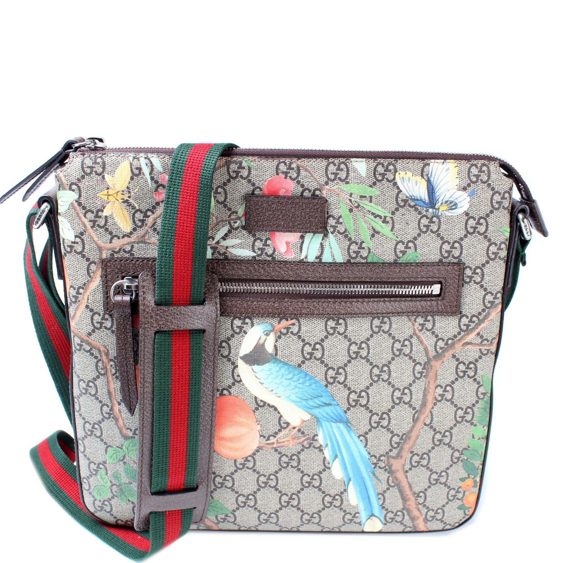 Gucci GG Supreme Tian Messenger Small Travel Bag