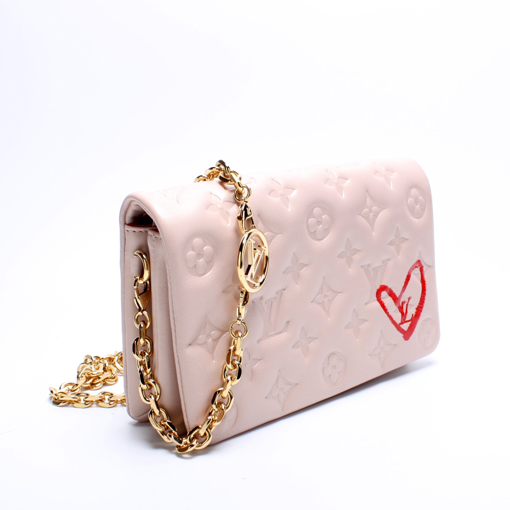 Louis Vuitton Pochette Coussin Fall Love Clutch Bag