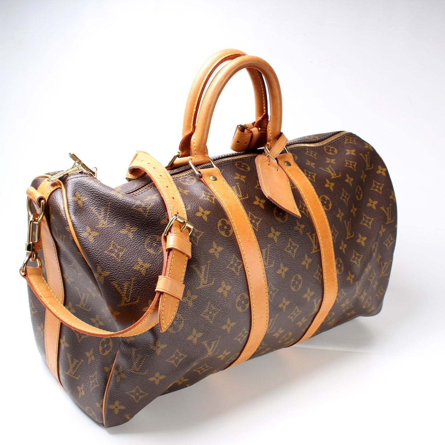 Louis Vuitton Keepall Bandouliere 45 Monogram Travel Bag