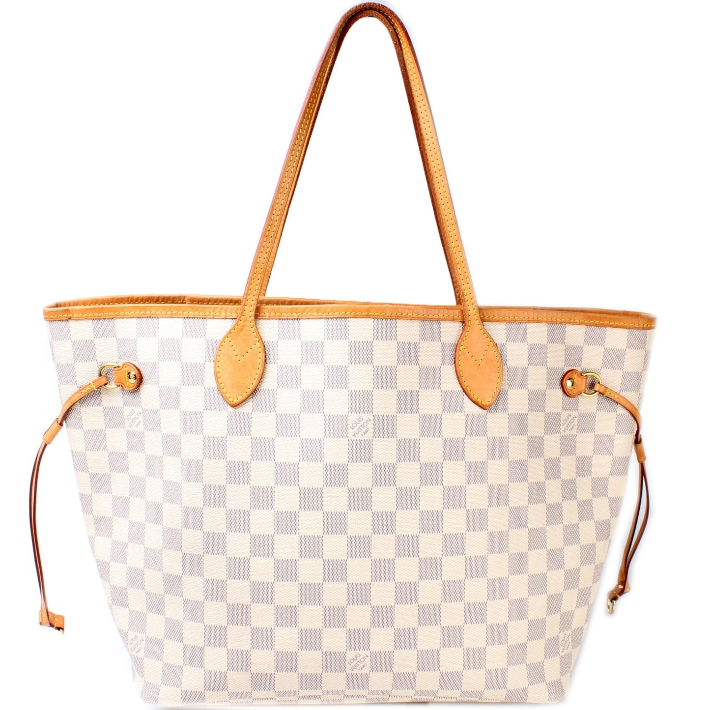Louis Vuitton Neverfull MM Azur Damier Tote Bag Azur 83