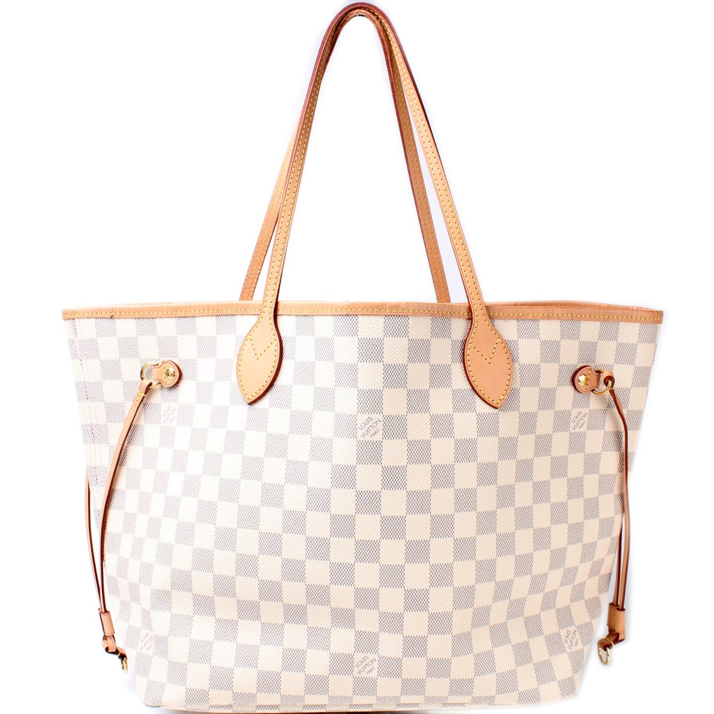 Louis Vuitton Neverfull MM Azur Damier Tote Bag Azur 84