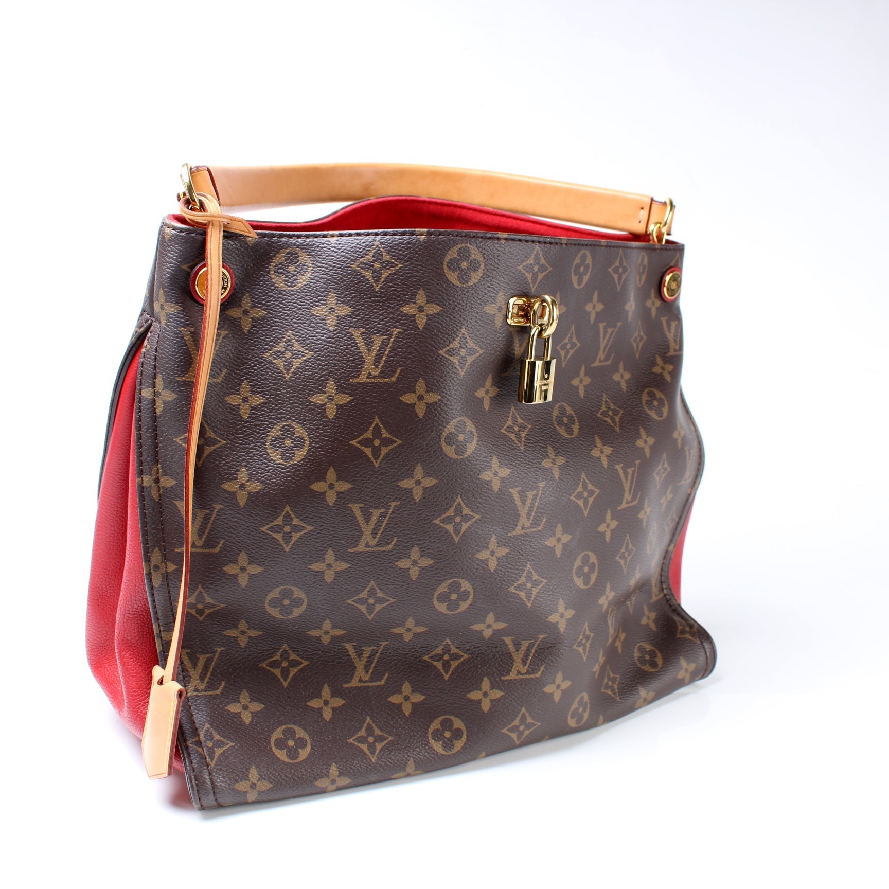 Louis Vuitton Gaia Monogram Handbag Monogram 1