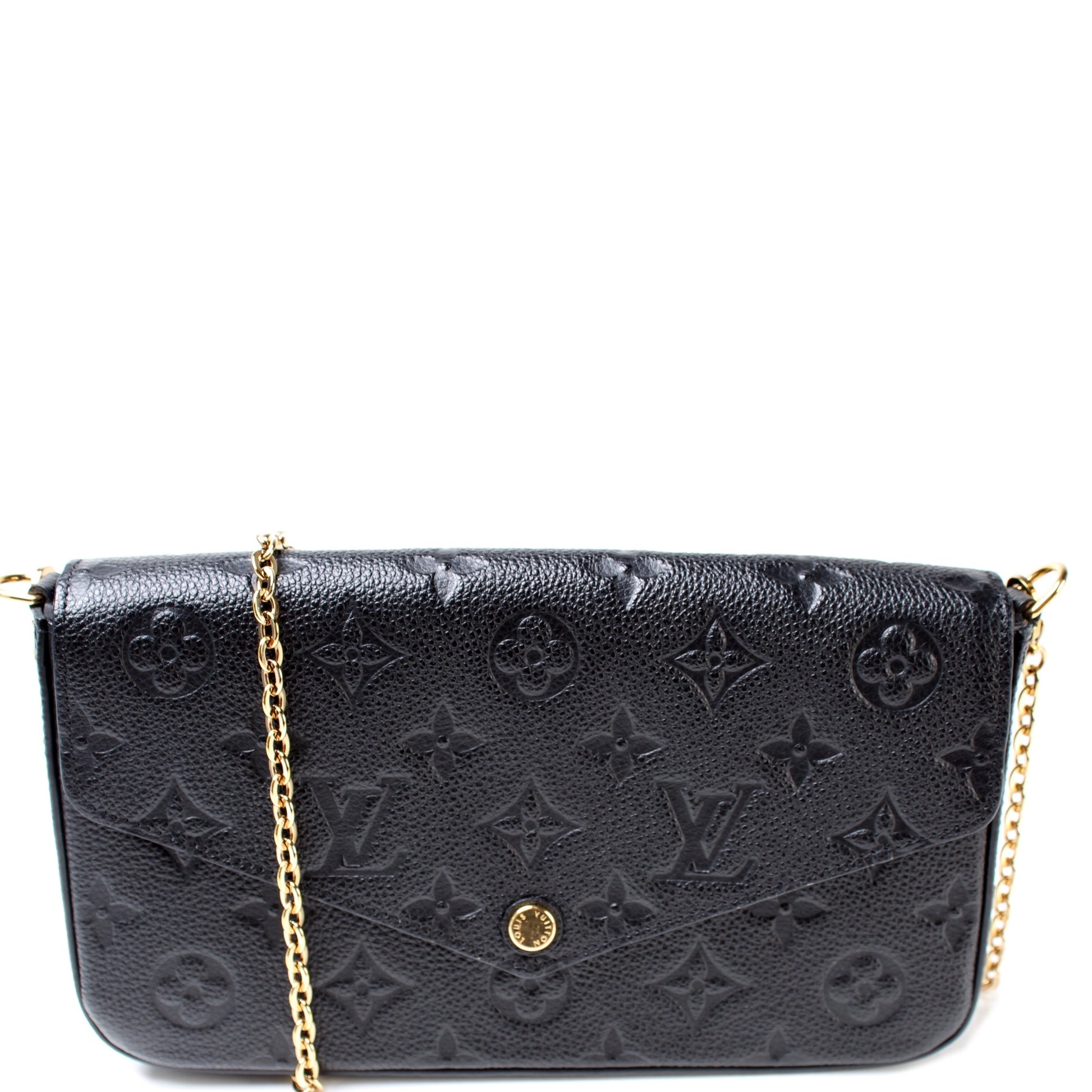 Louis Vuitton Pochette Felicie Empreinte Clutch Bag Empreinte 28
