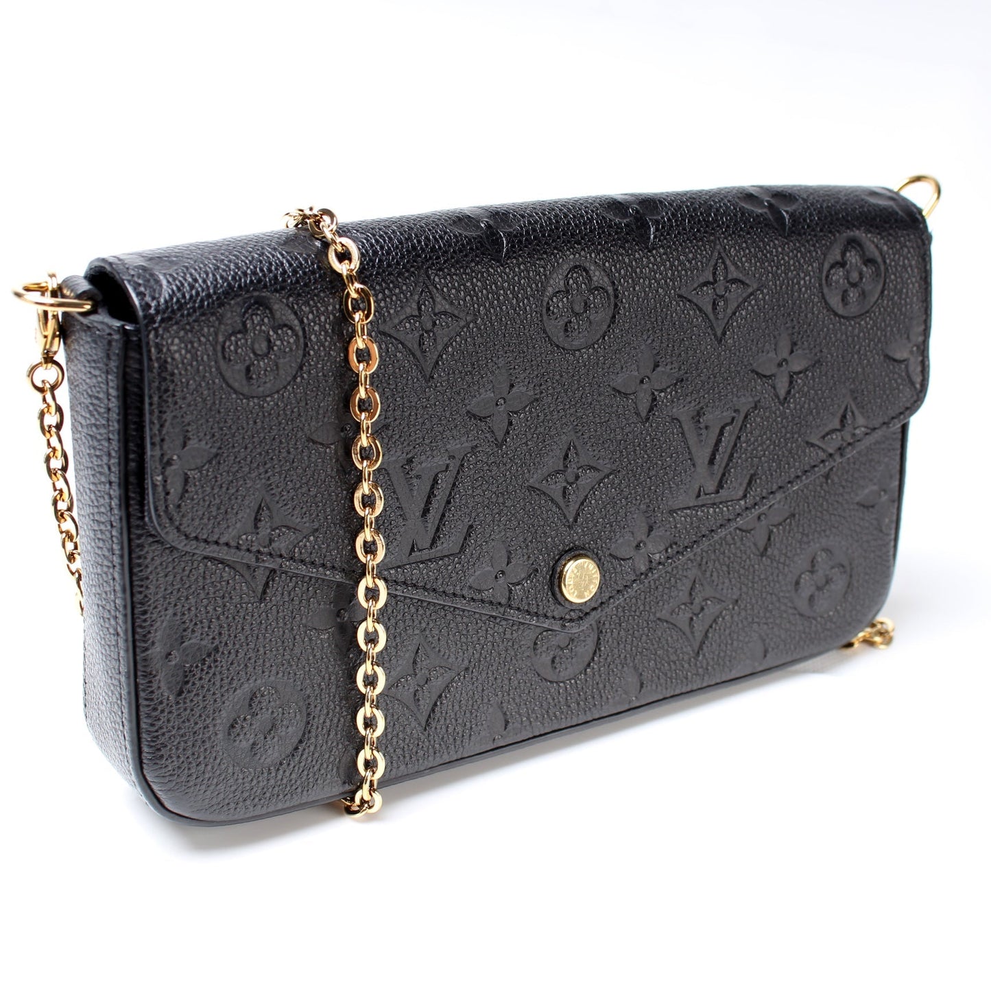 Louis Vuitton Pochette Felicie Empreinte Clutch Bag Empreinte 28