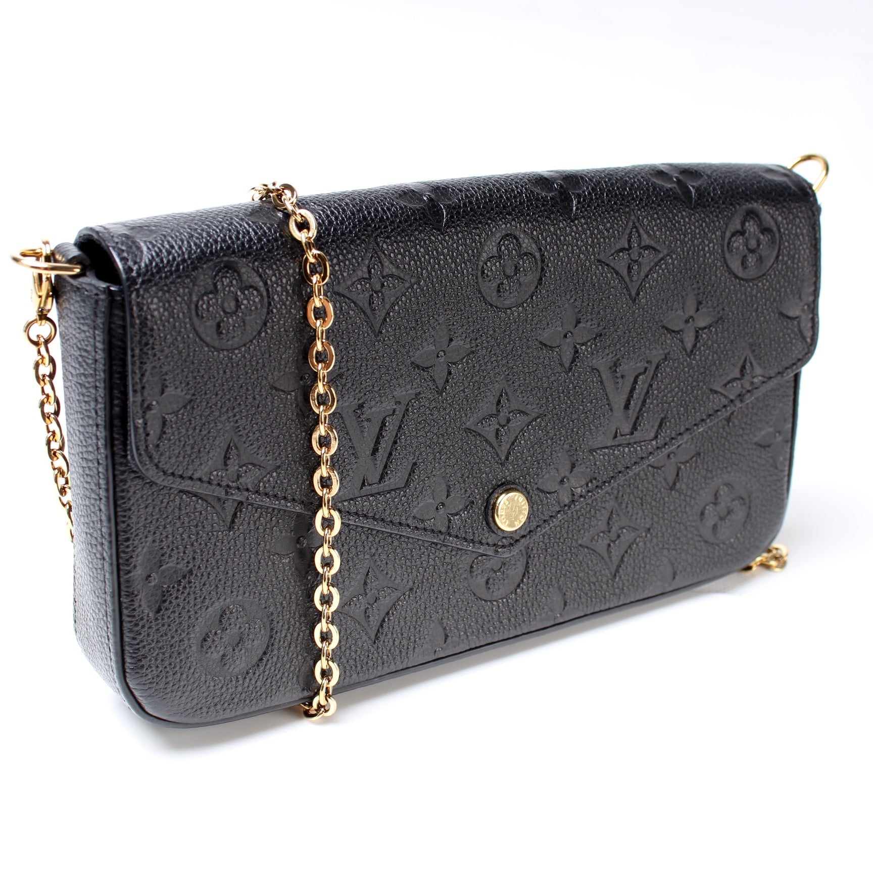 Louis Vuitton Pochette Felicie Empreinte Clutch Bag Empreinte 28