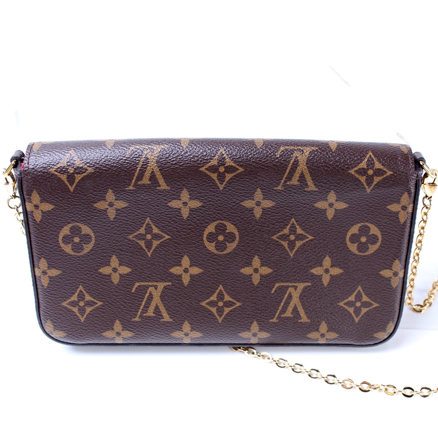 Louis Vuitton Pochette Felicie Monogram Clutch Bag Monogram 63