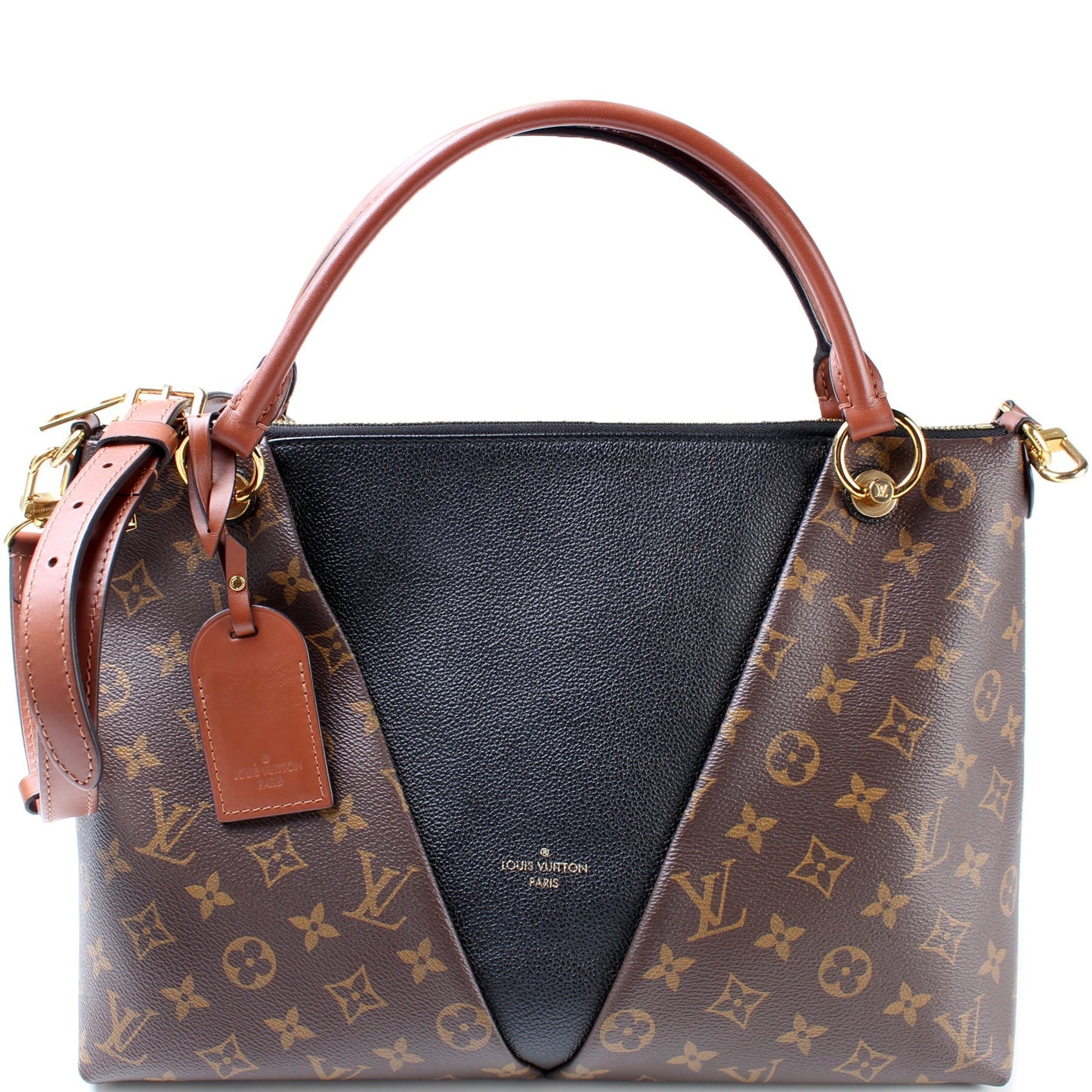 Louis Vuitton V Monogram MM Tote Bag Monogram 1