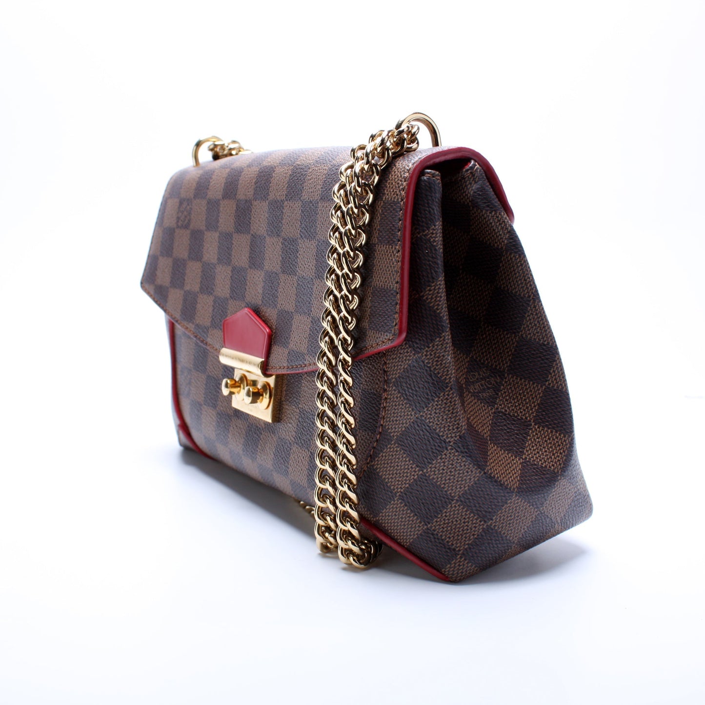 Louis Vuitton Caissa Ebene Damier Clutch Bag