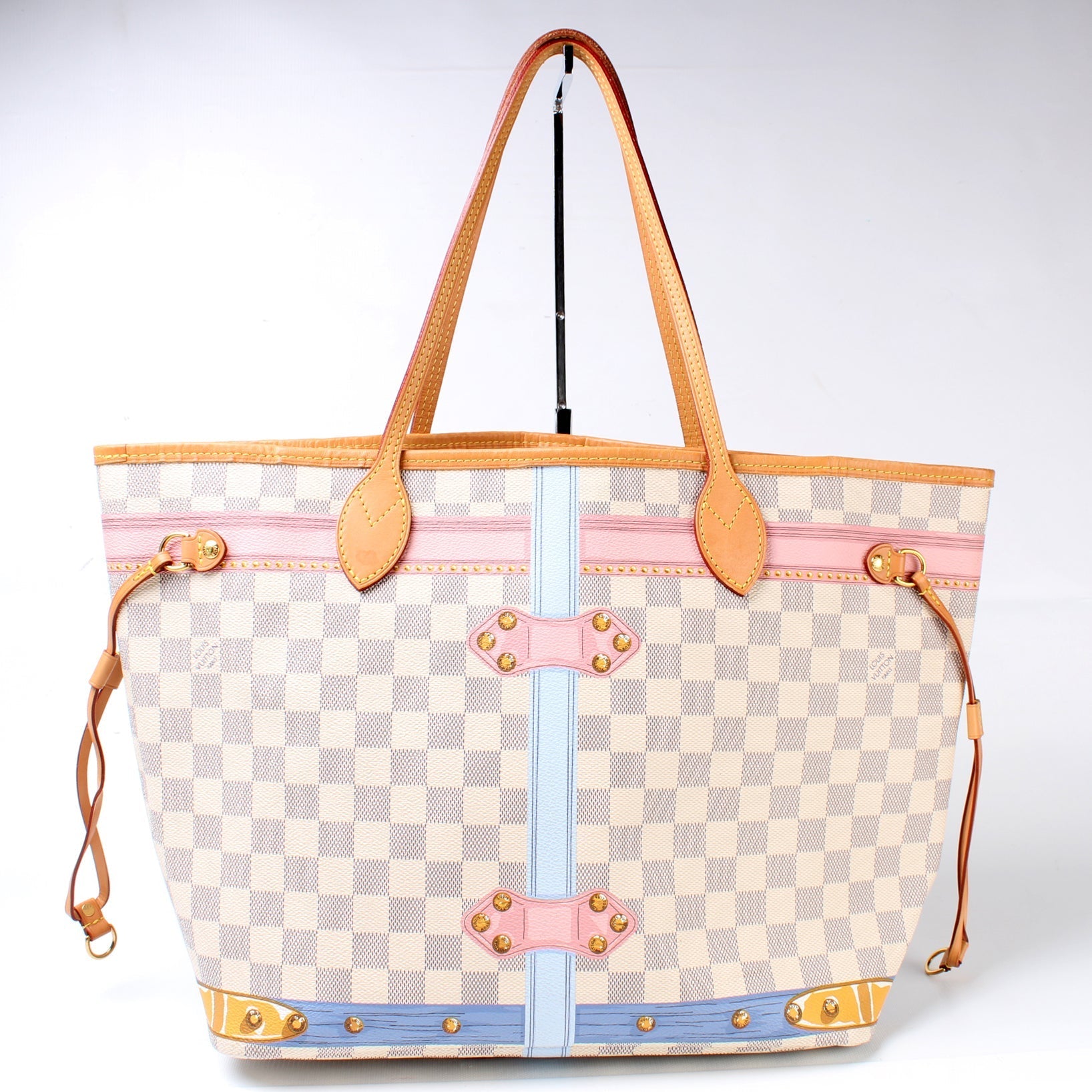 Louis Vuitton Neverfull MM Summer Trunks Tote Bag