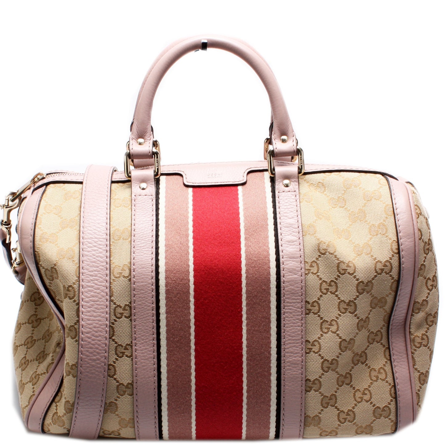 Gucci Boston Canvas Travel Bag Canvas 10