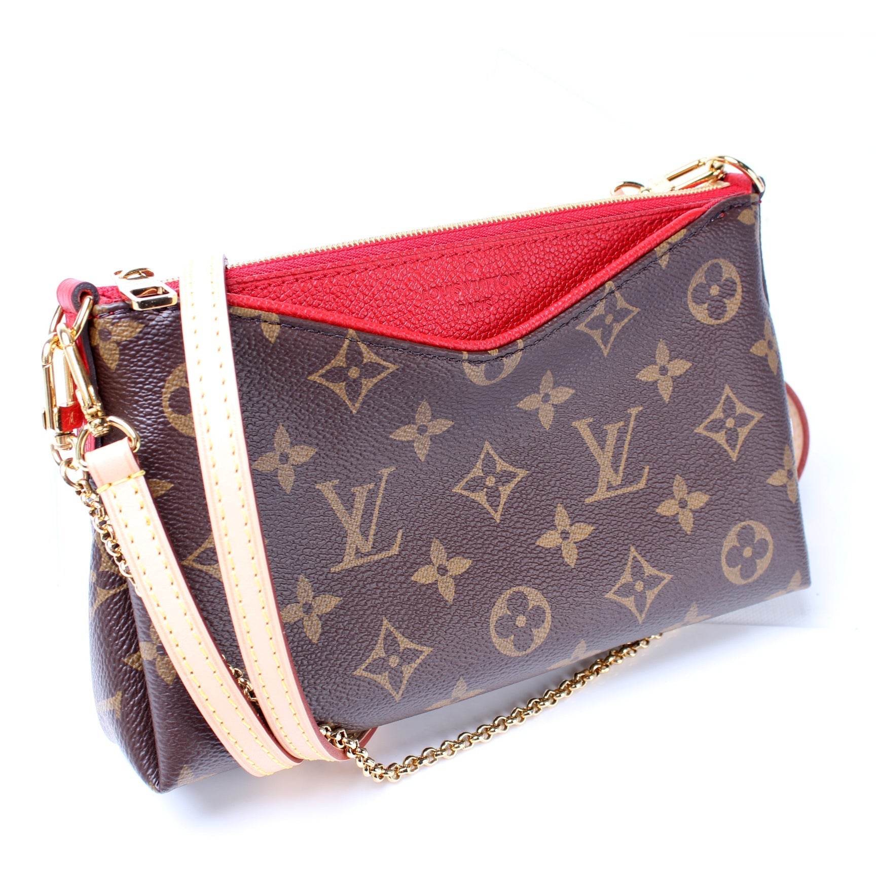 Louis Vuitton Pallas Monogram Clutch Bag Monogram 15