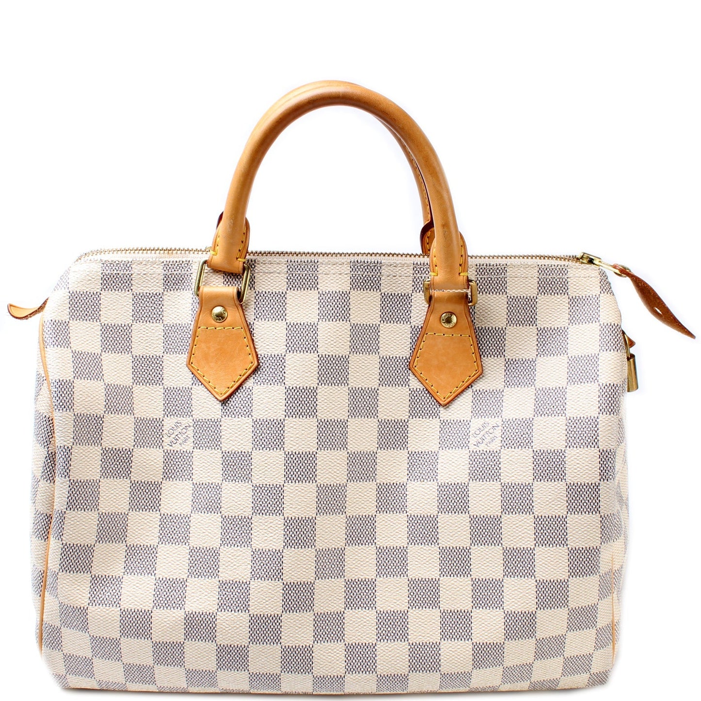 Louis Vuitton Speedy 30 Azur Damier Handbag Azur 28