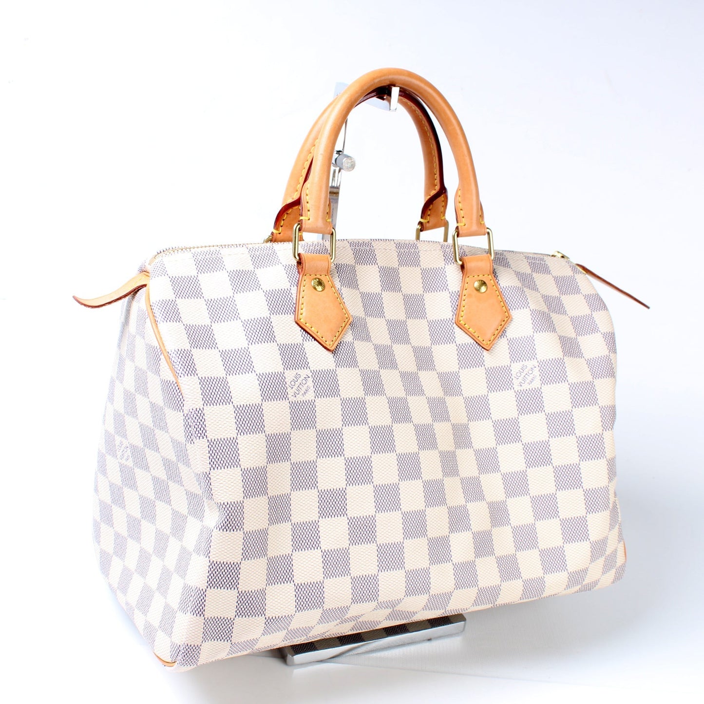 Louis Vuitton Speedy 30 Azur Damier Handbag Azur 31