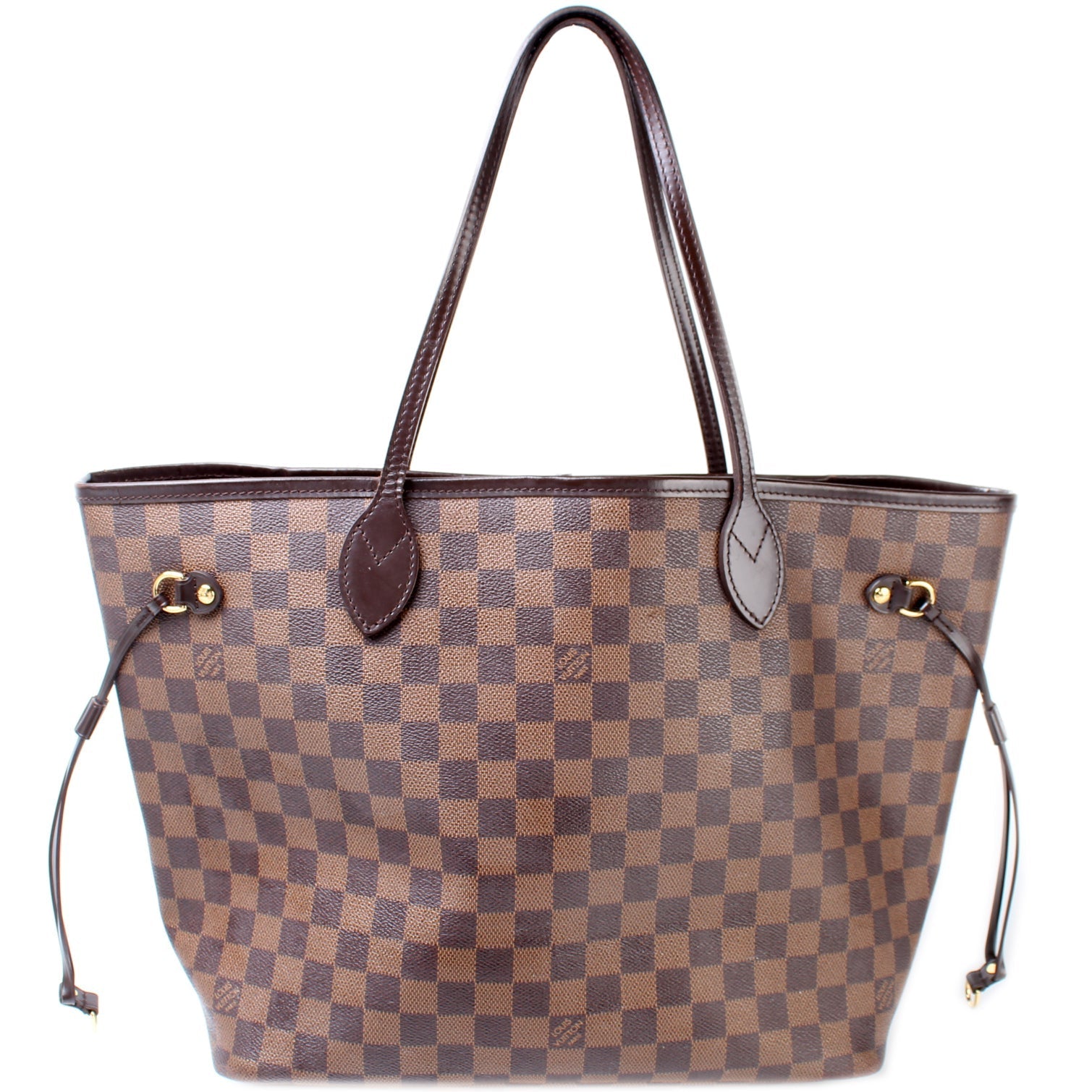 Louis Vuitton Neverfull MM Ebene Damier Tote Bag Ebene 2