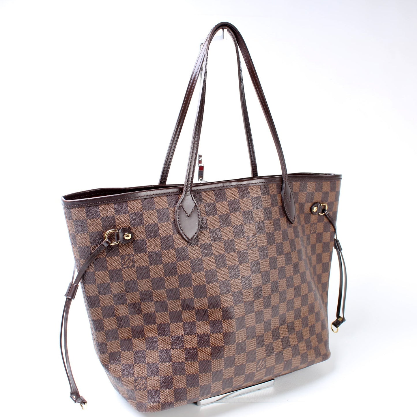 Louis Vuitton Neverfull MM Ebene Damier Tote Bag Ebene 2