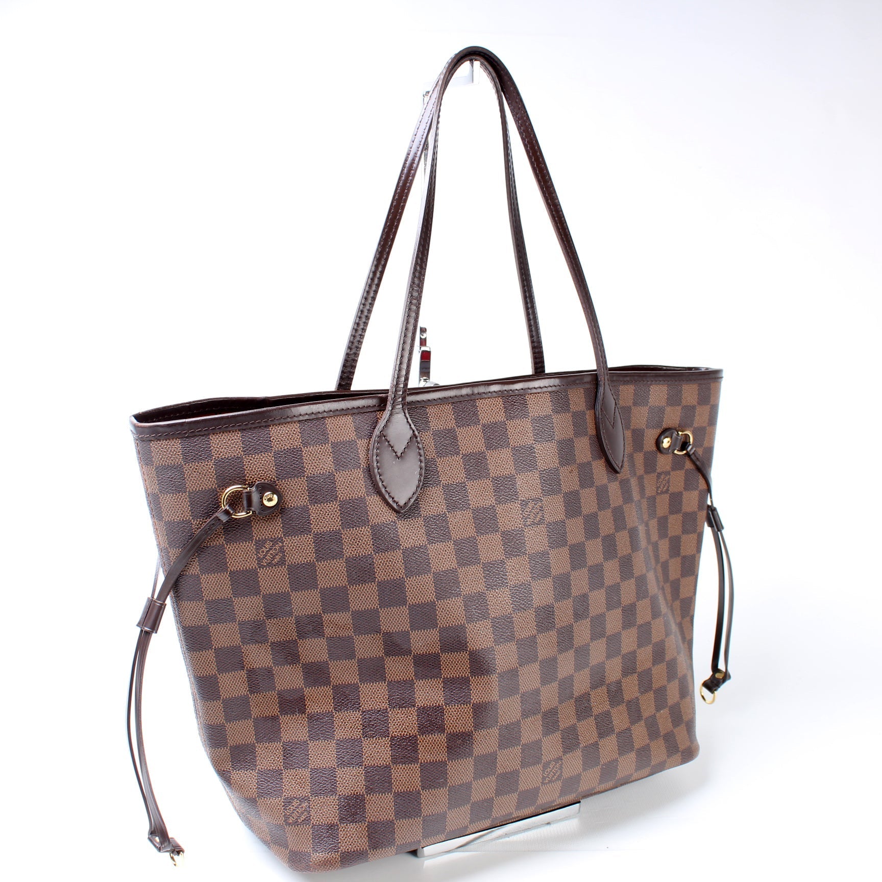 Louis Vuitton Neverfull MM Ebene Damier Tote Bag Ebene 2