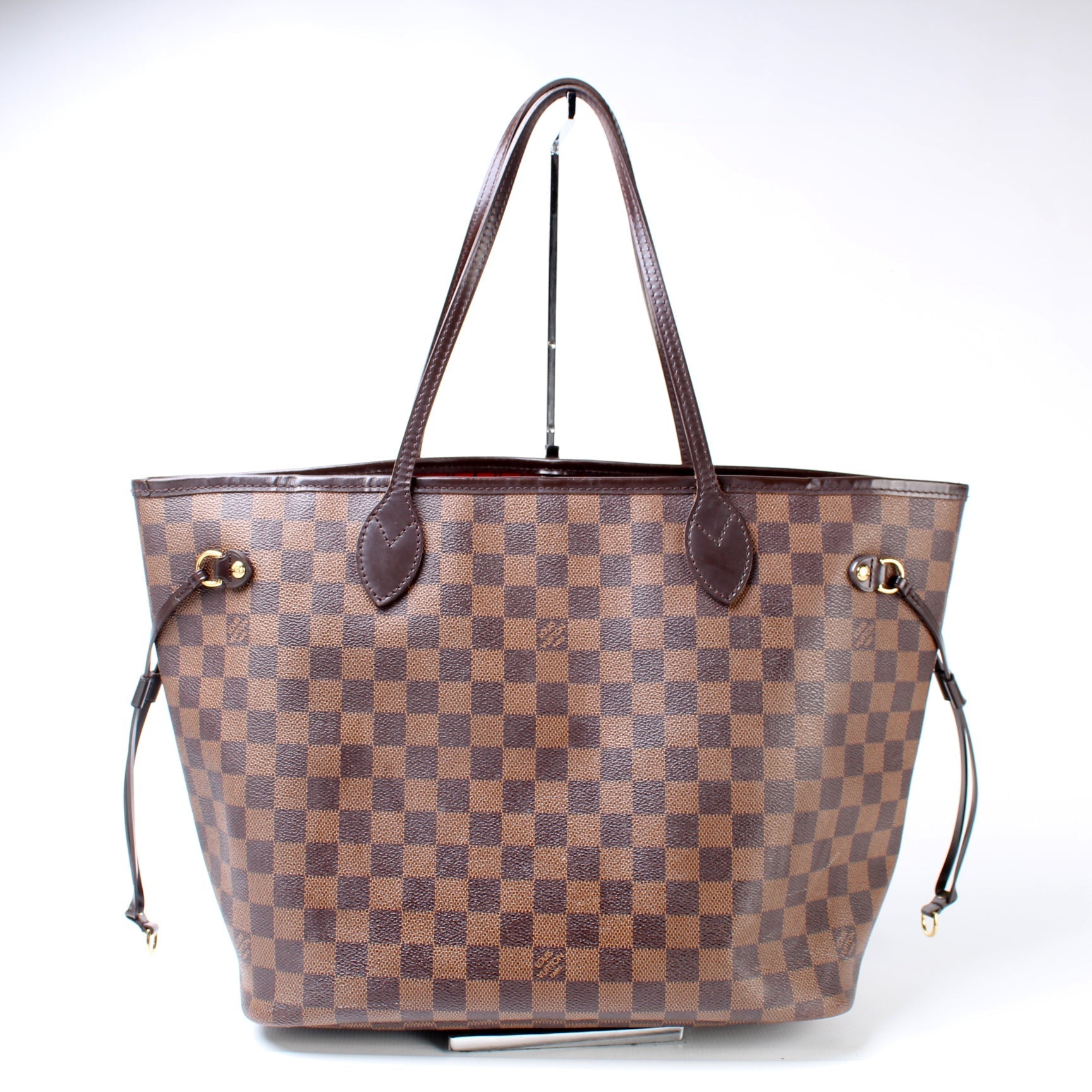 Louis Vuitton Neverfull MM Ebene Damier Tote Bag Ebene 2